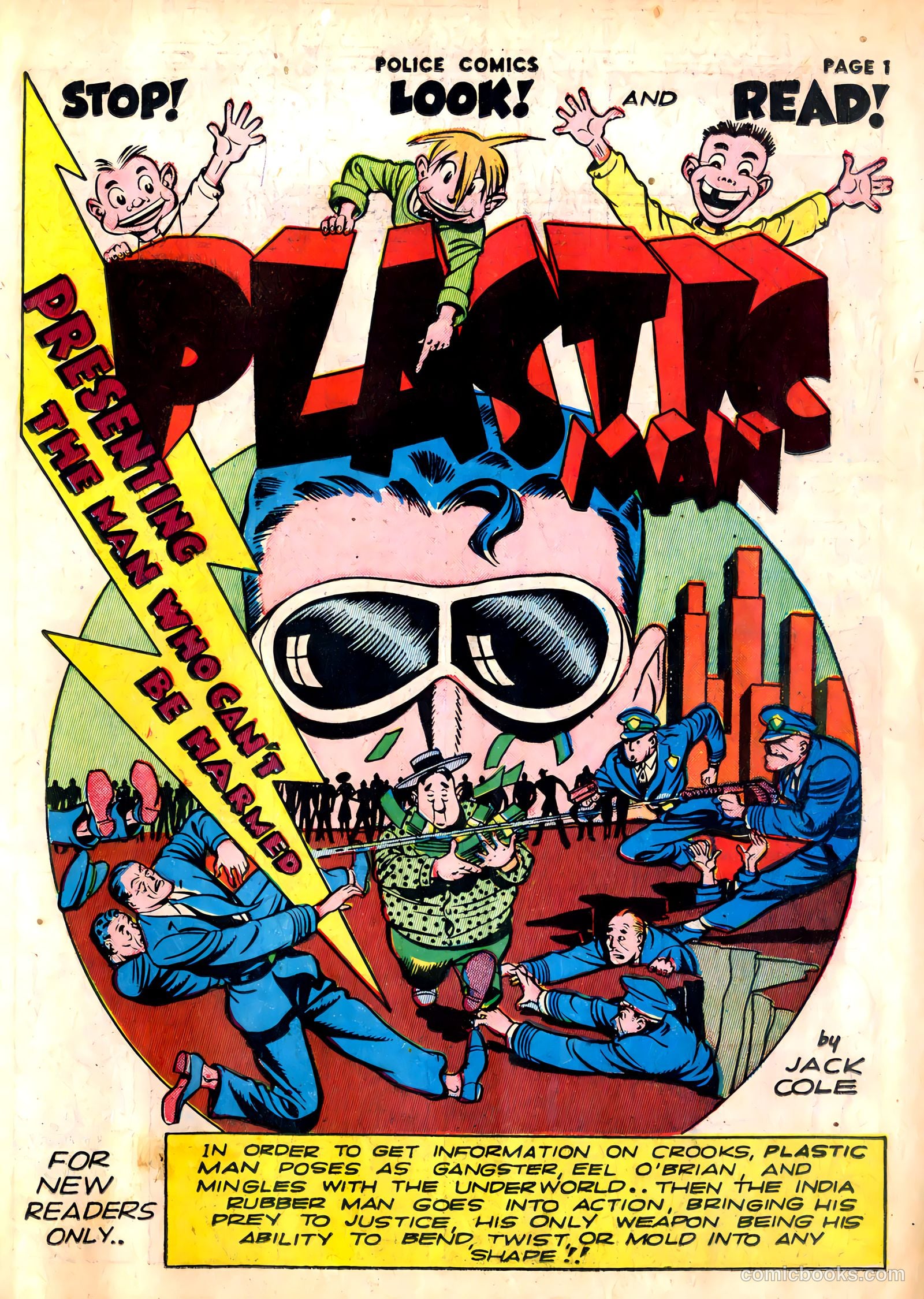 Police Comics #13 (1942) — page 3 of 68