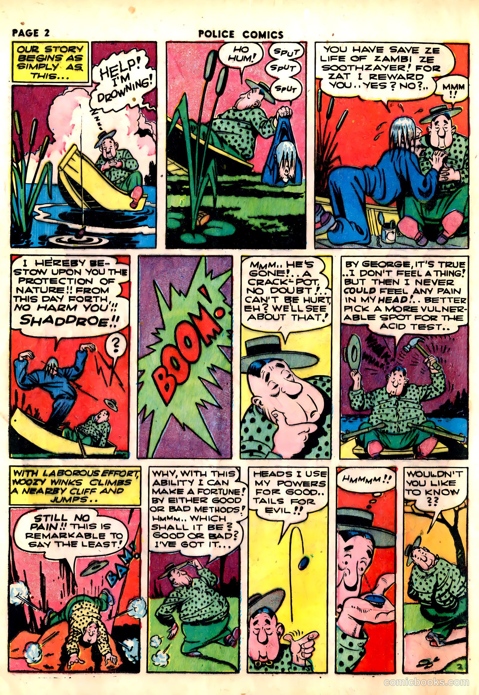 Police Comics #13 (1942) — page 4 of 68