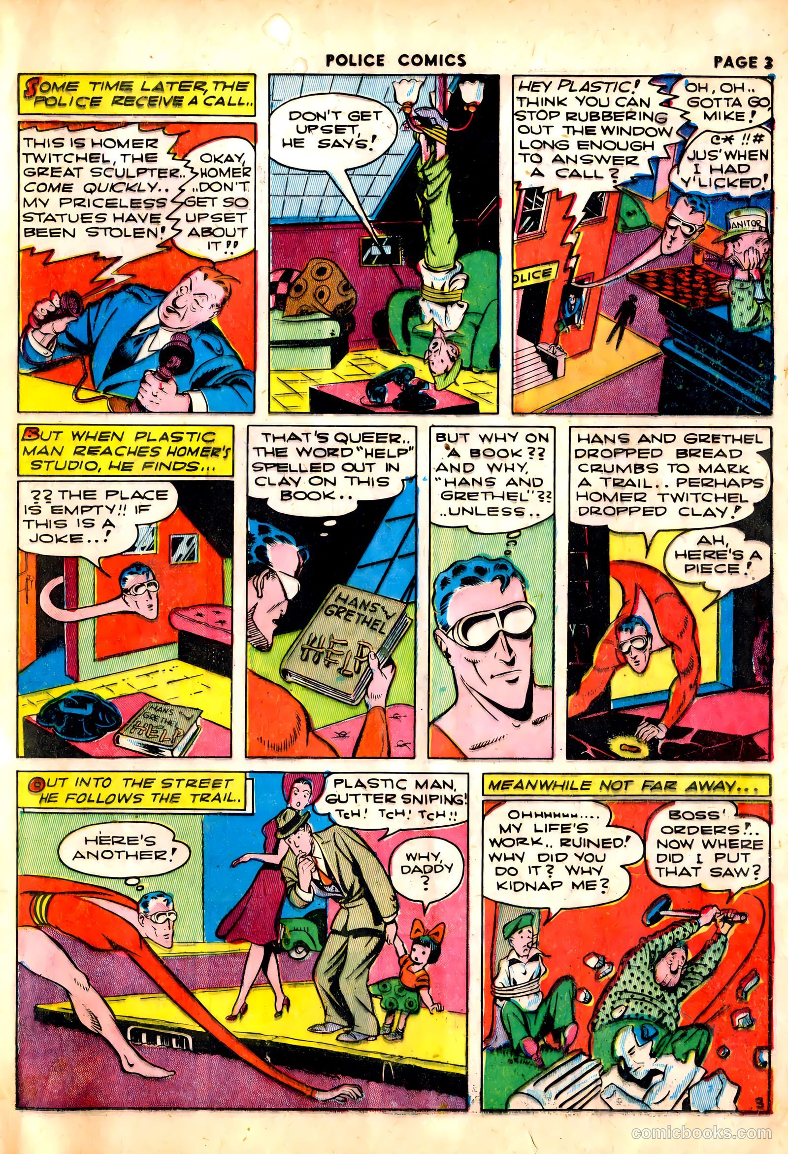 Police Comics #13 (1942) — page 5 of 68