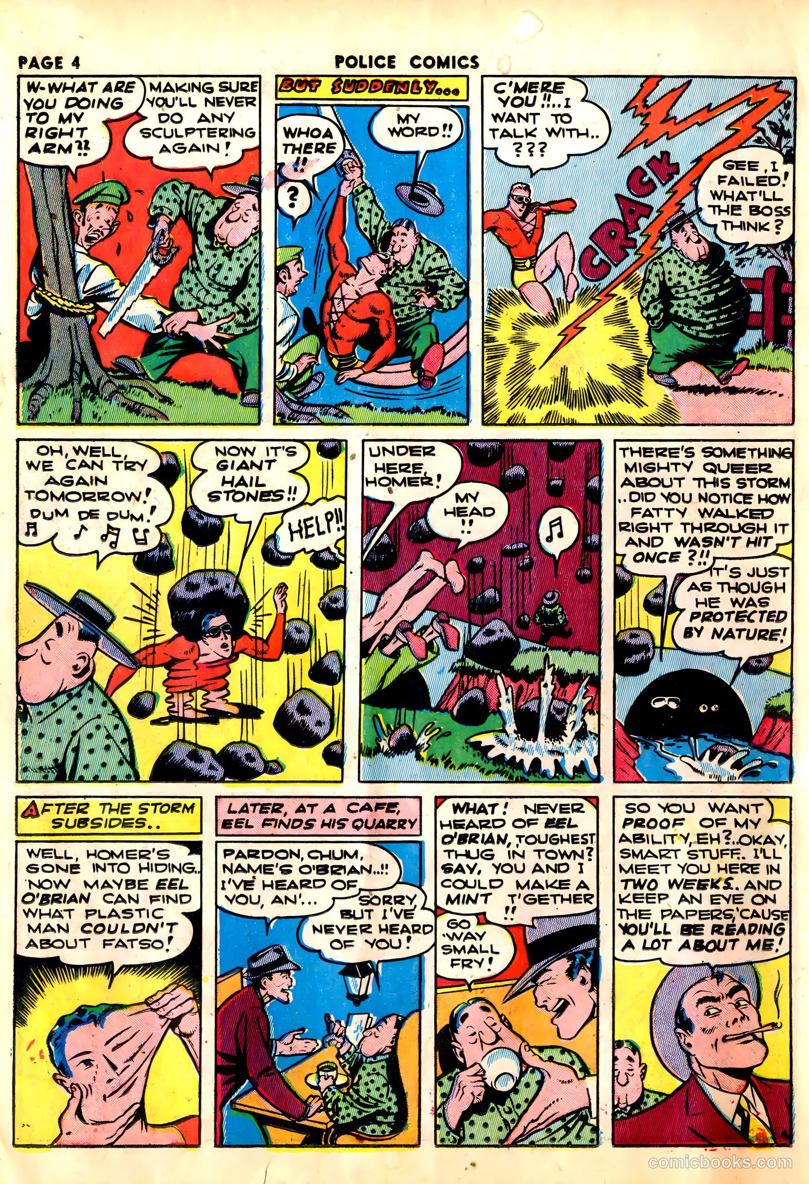 Police Comics #13 (1942) — page 6 of 68