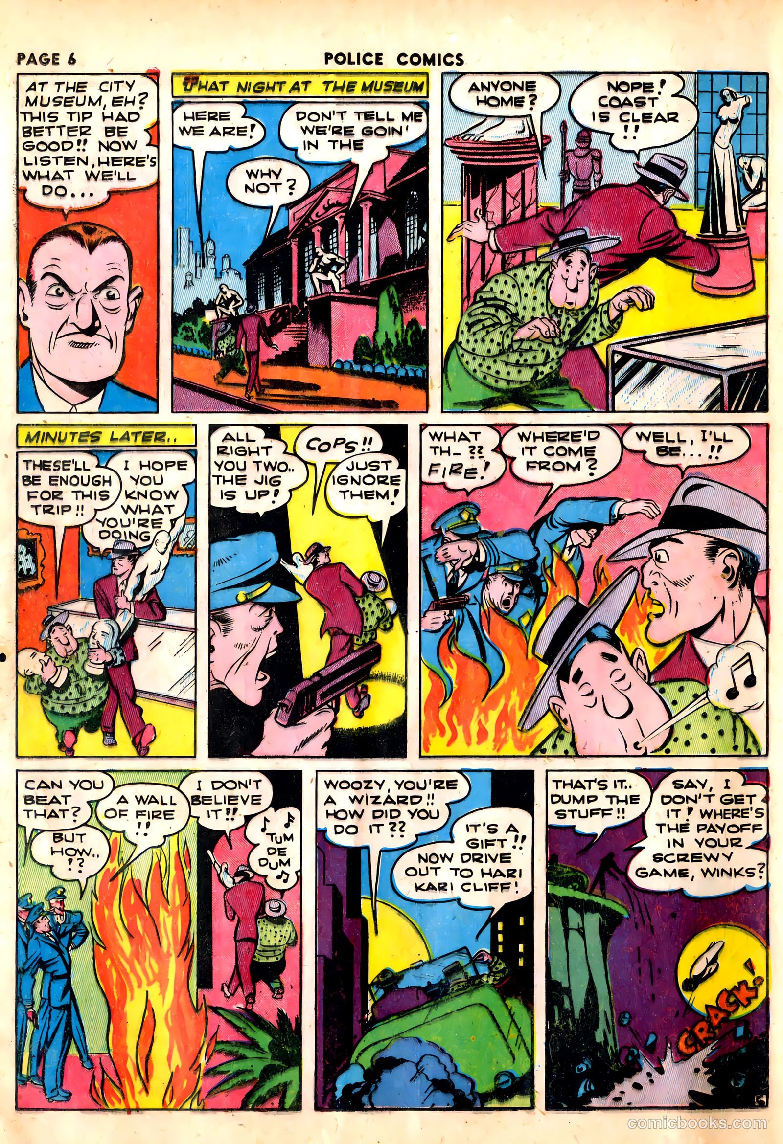 Police Comics #13 (1942) — page 8 of 68