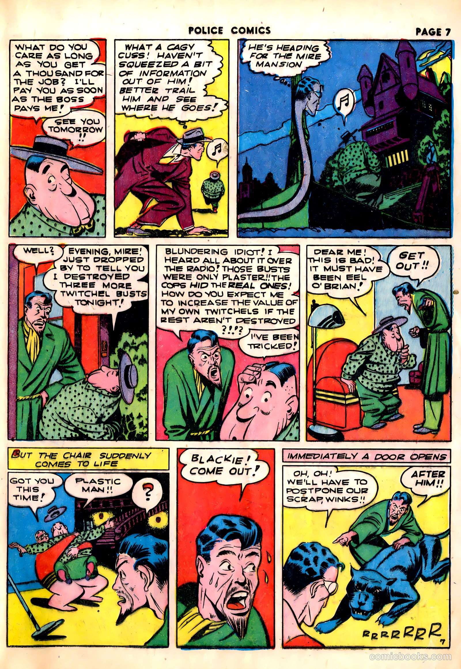 Police Comics #13 (1942) — page 9 of 68