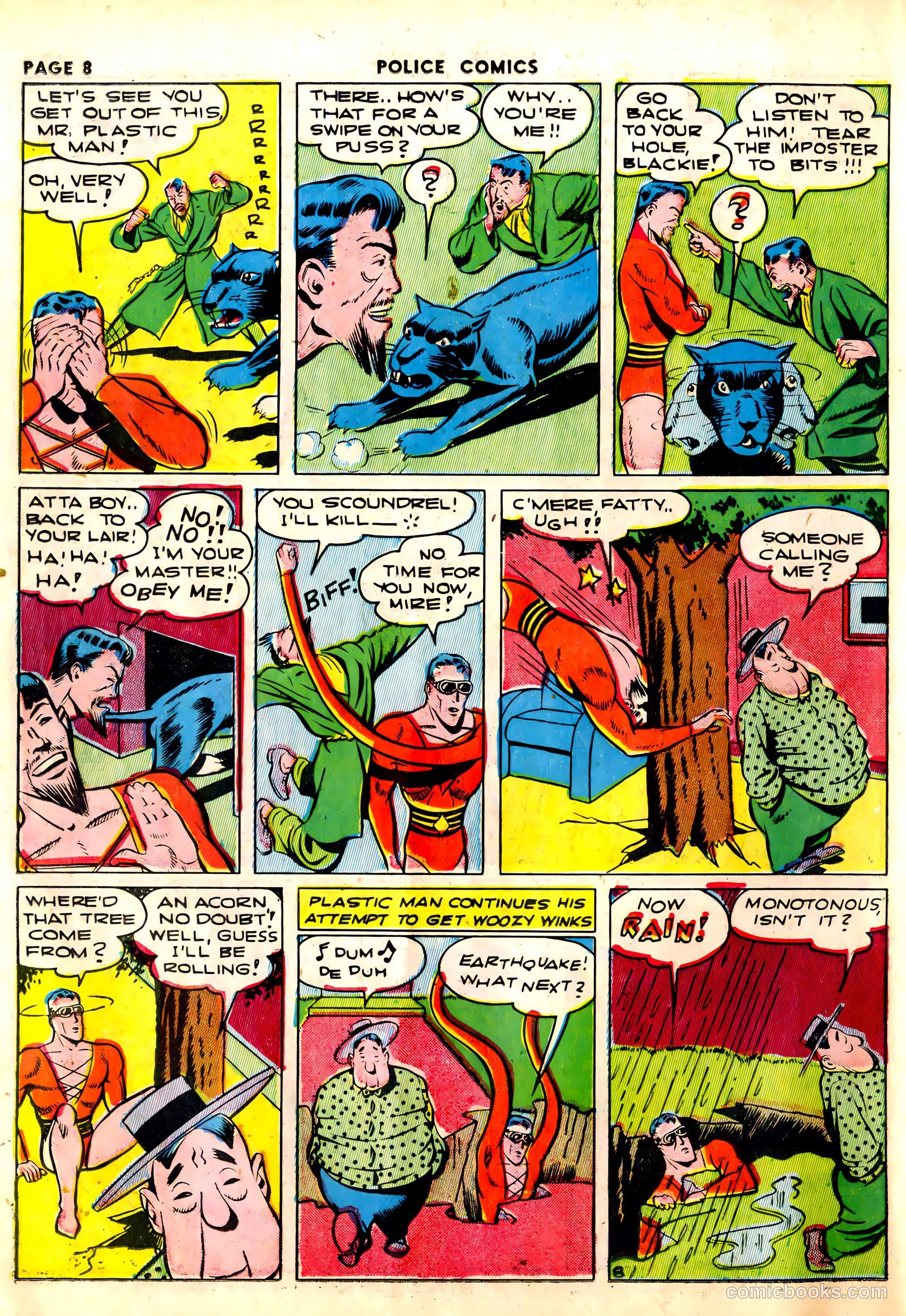 Police Comics #13 (1942) — page 10 of 68