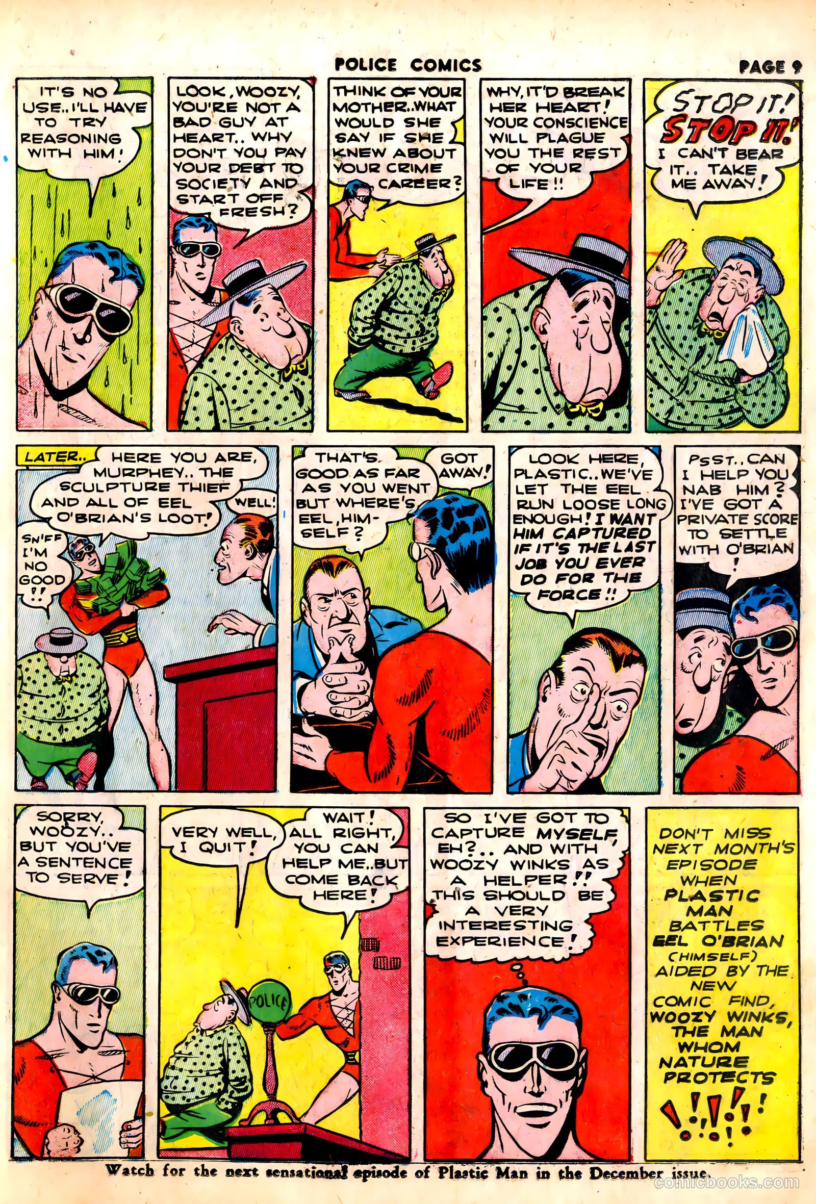 Police Comics #13 (1942) — page 11 of 68