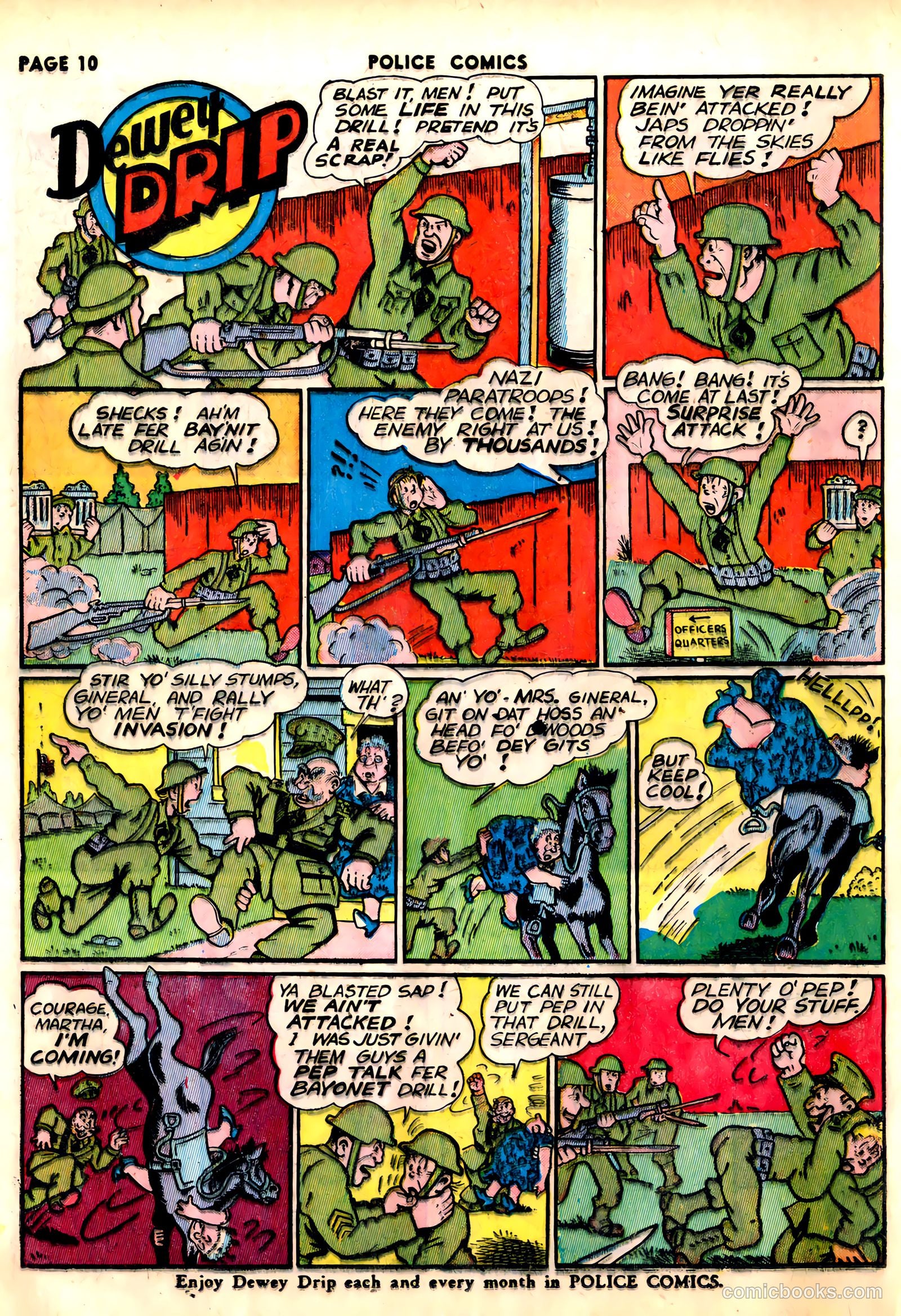 Police Comics #13 (1942) — page 12 of 68