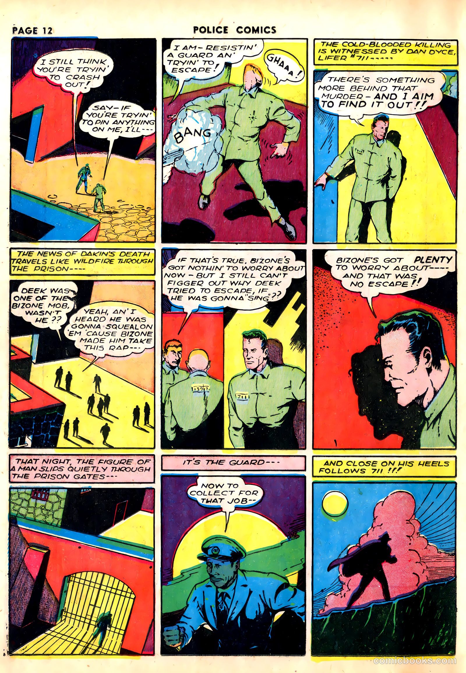 Police Comics #13 (1942) — page 14 of 68
