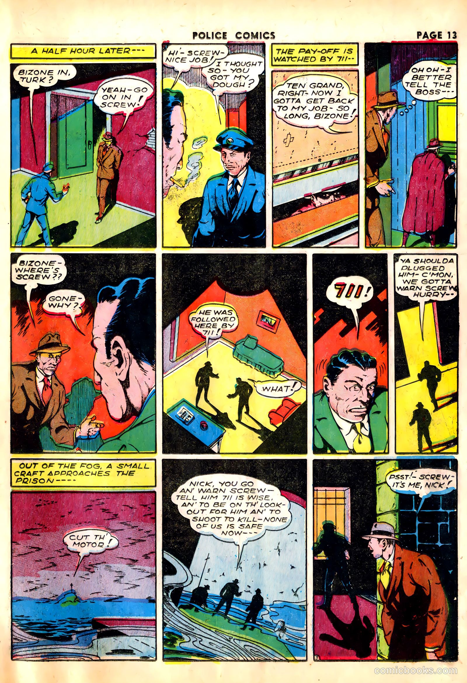 Police Comics #13 (1942) — page 15 of 68