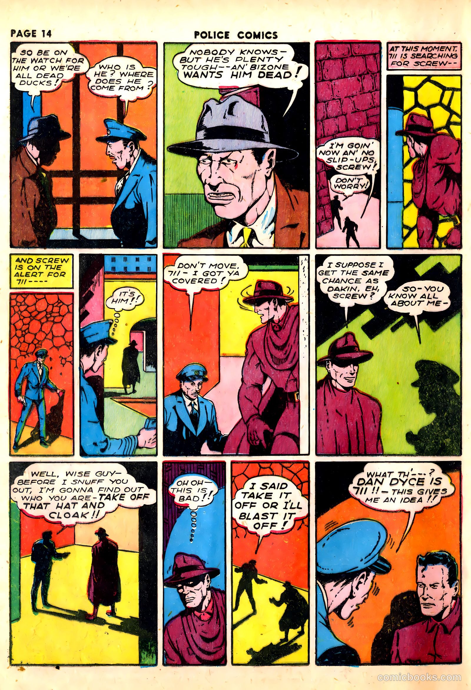 Police Comics #13 (1942) — page 16 of 68