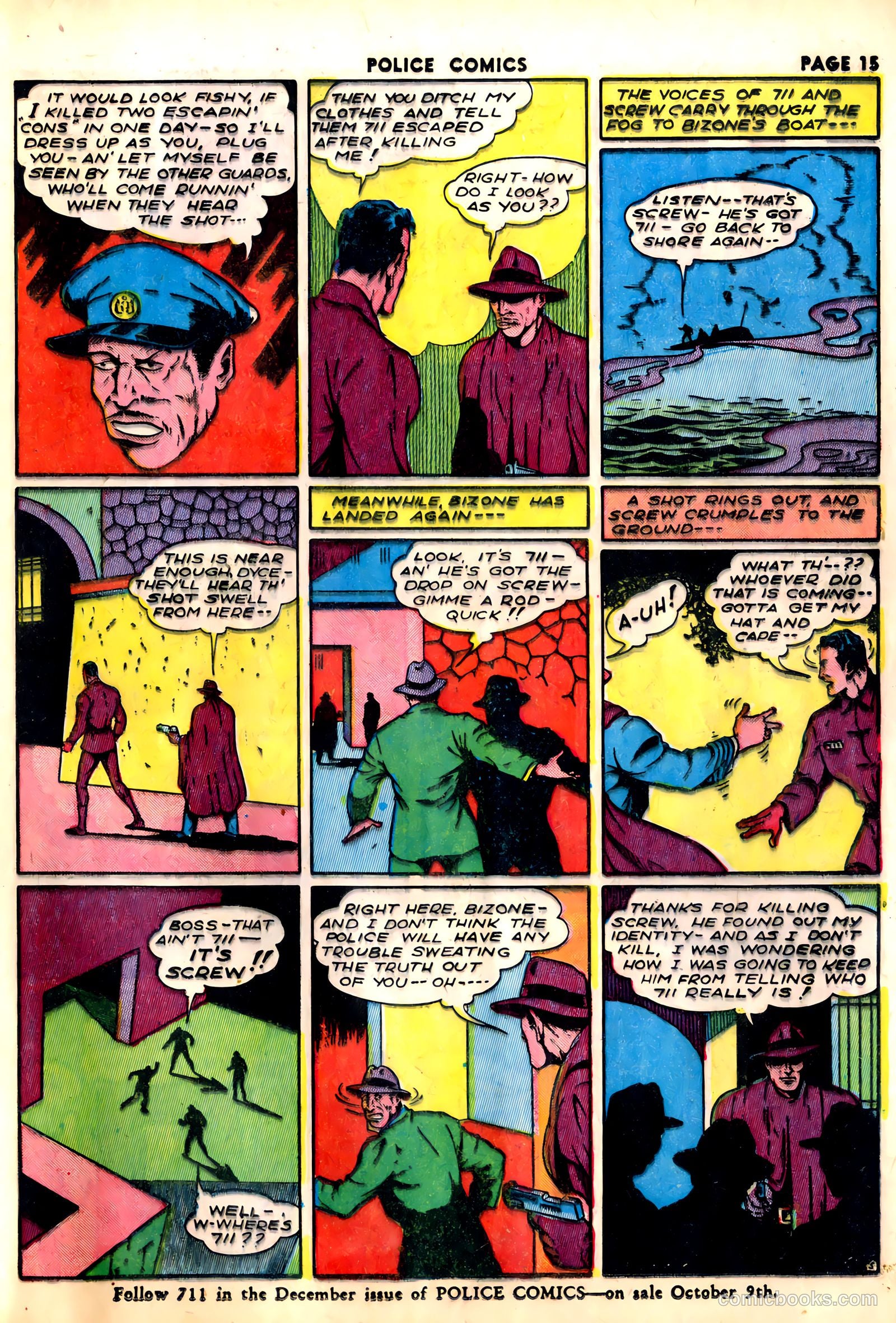 Police Comics #13 (1942) — page 17 of 68