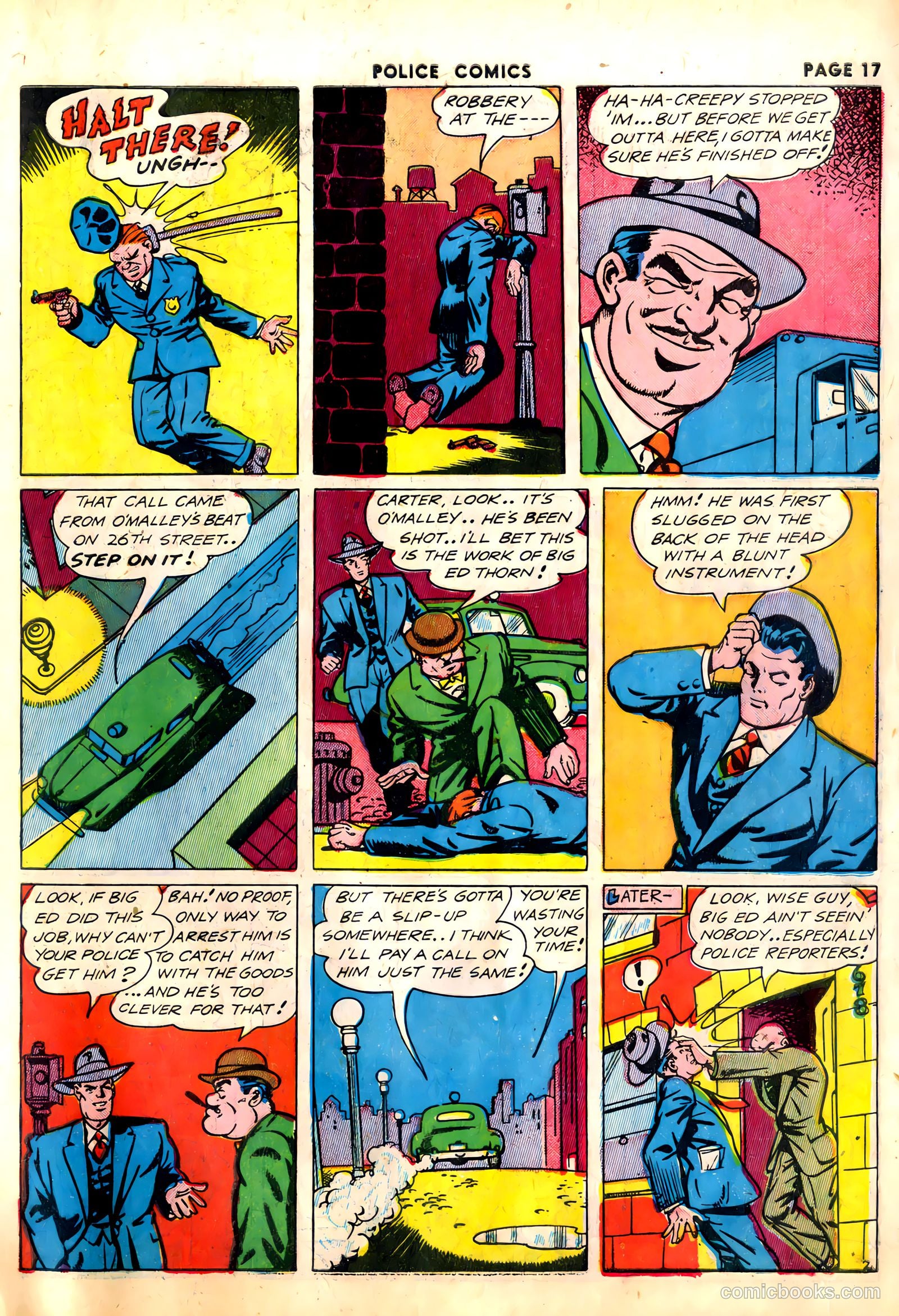 Police Comics #13 (1942) — page 19 of 68