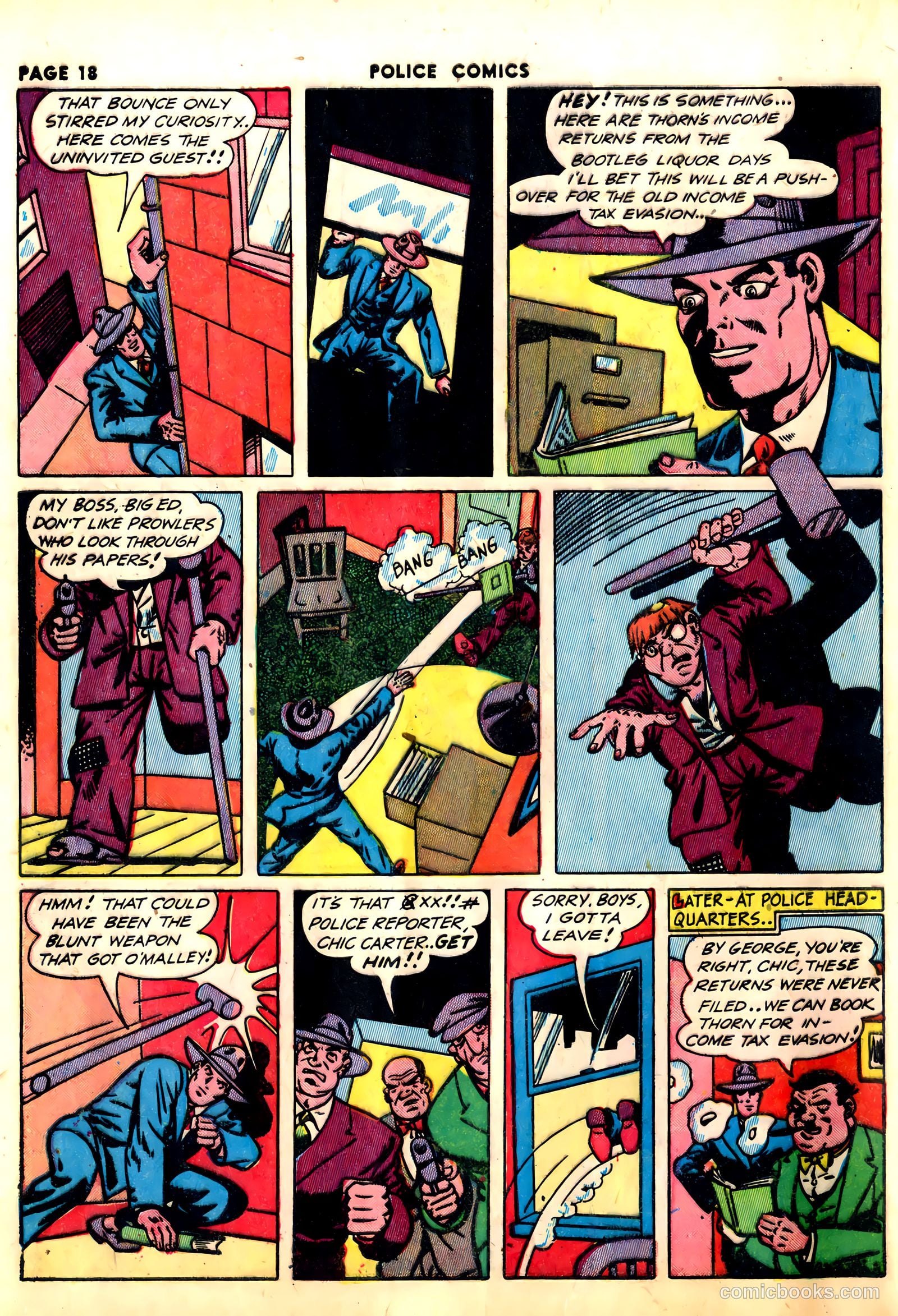 Police Comics #13 (1942) — page 20 of 68