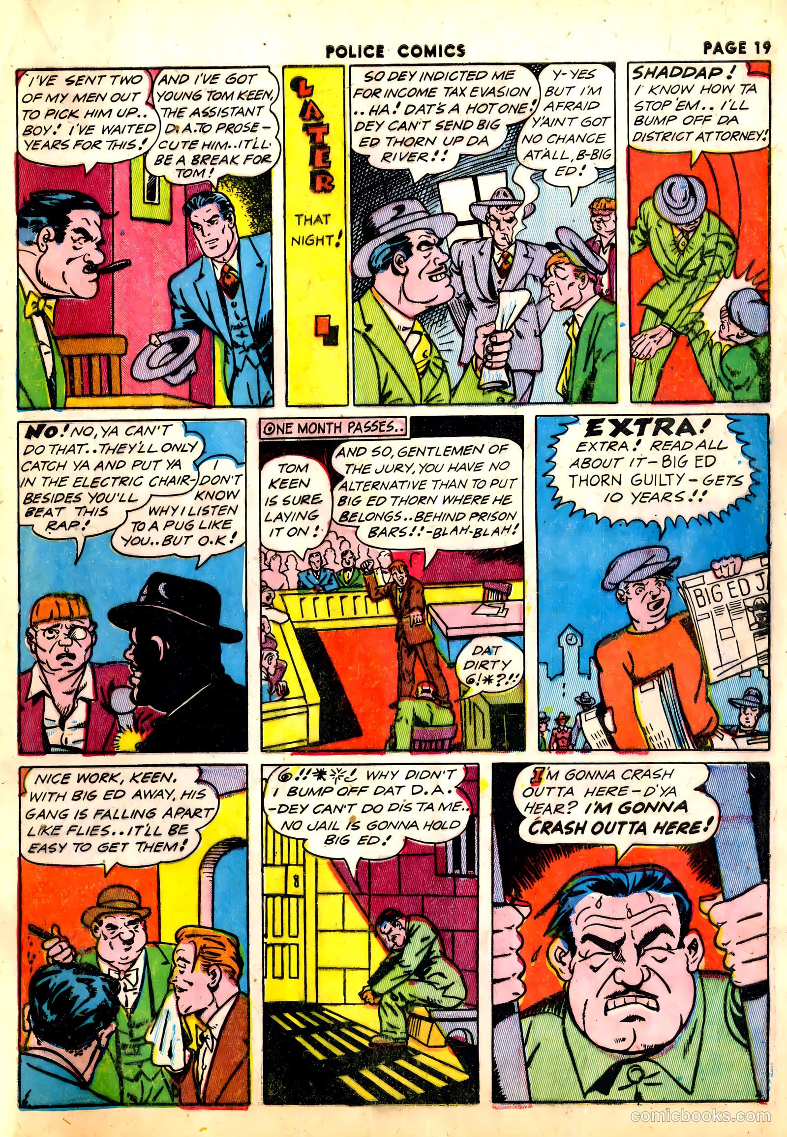 Police Comics #13 (1942) — page 21 of 68