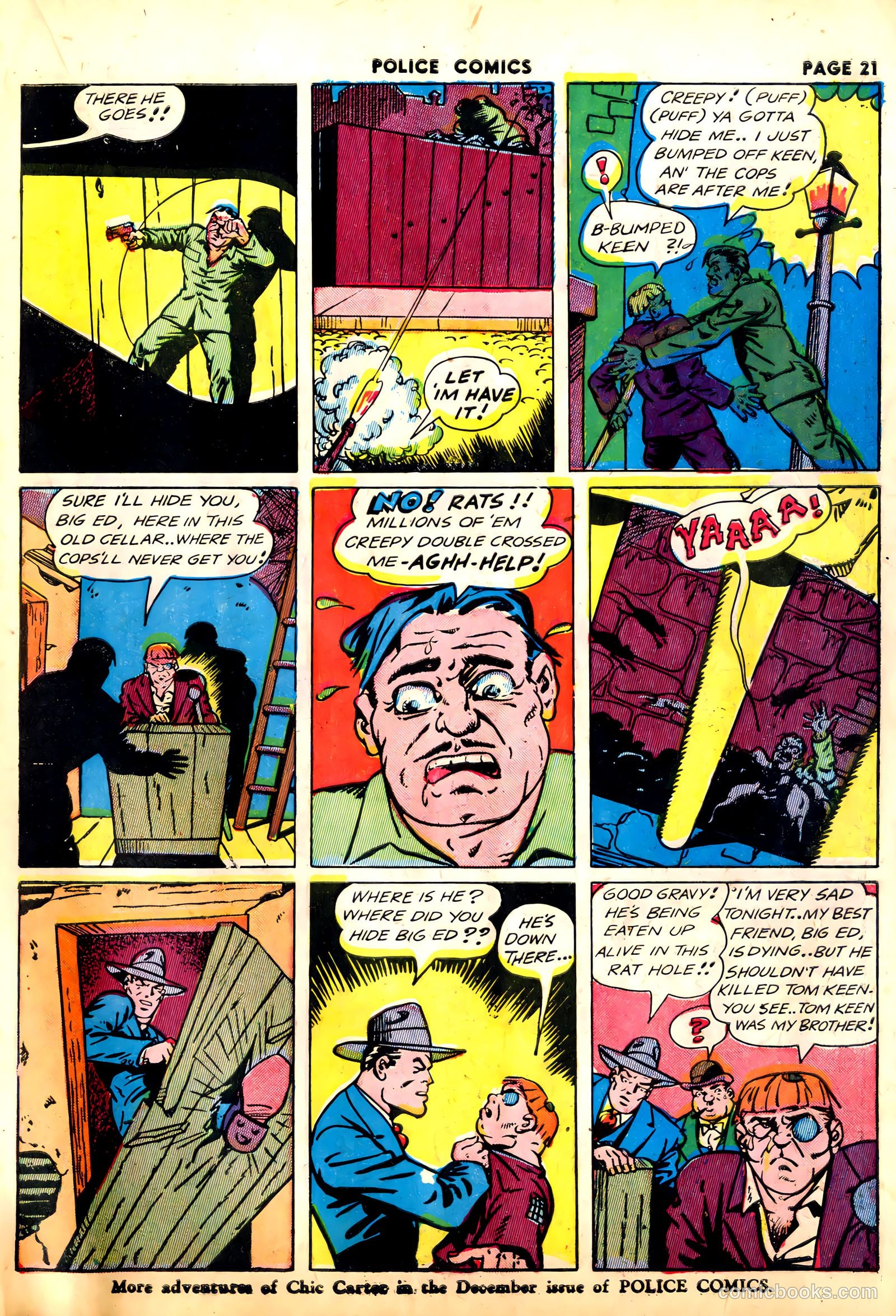 Police Comics #13 (1942) — page 23 of 68