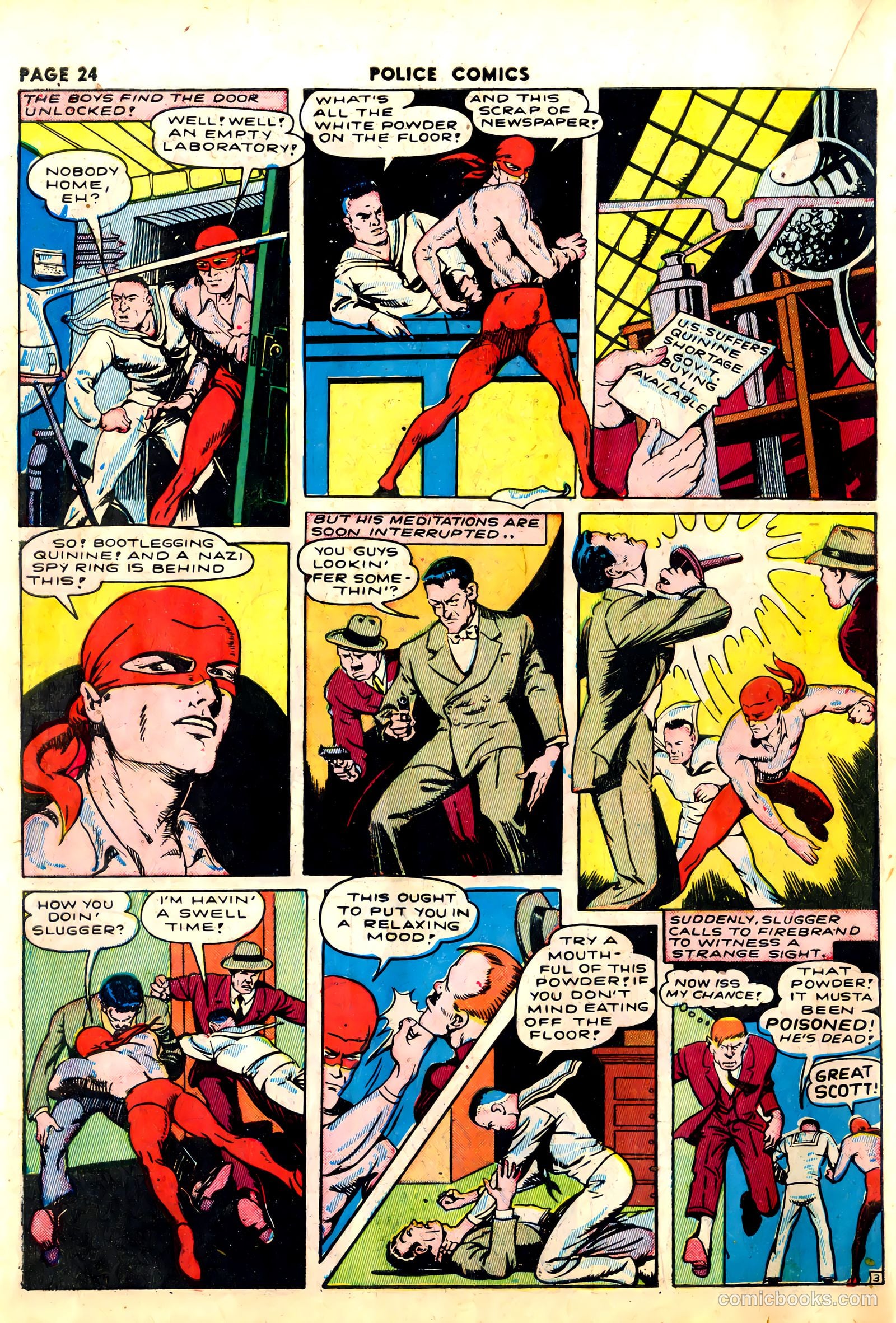 Police Comics #13 (1942) — page 26 of 68
