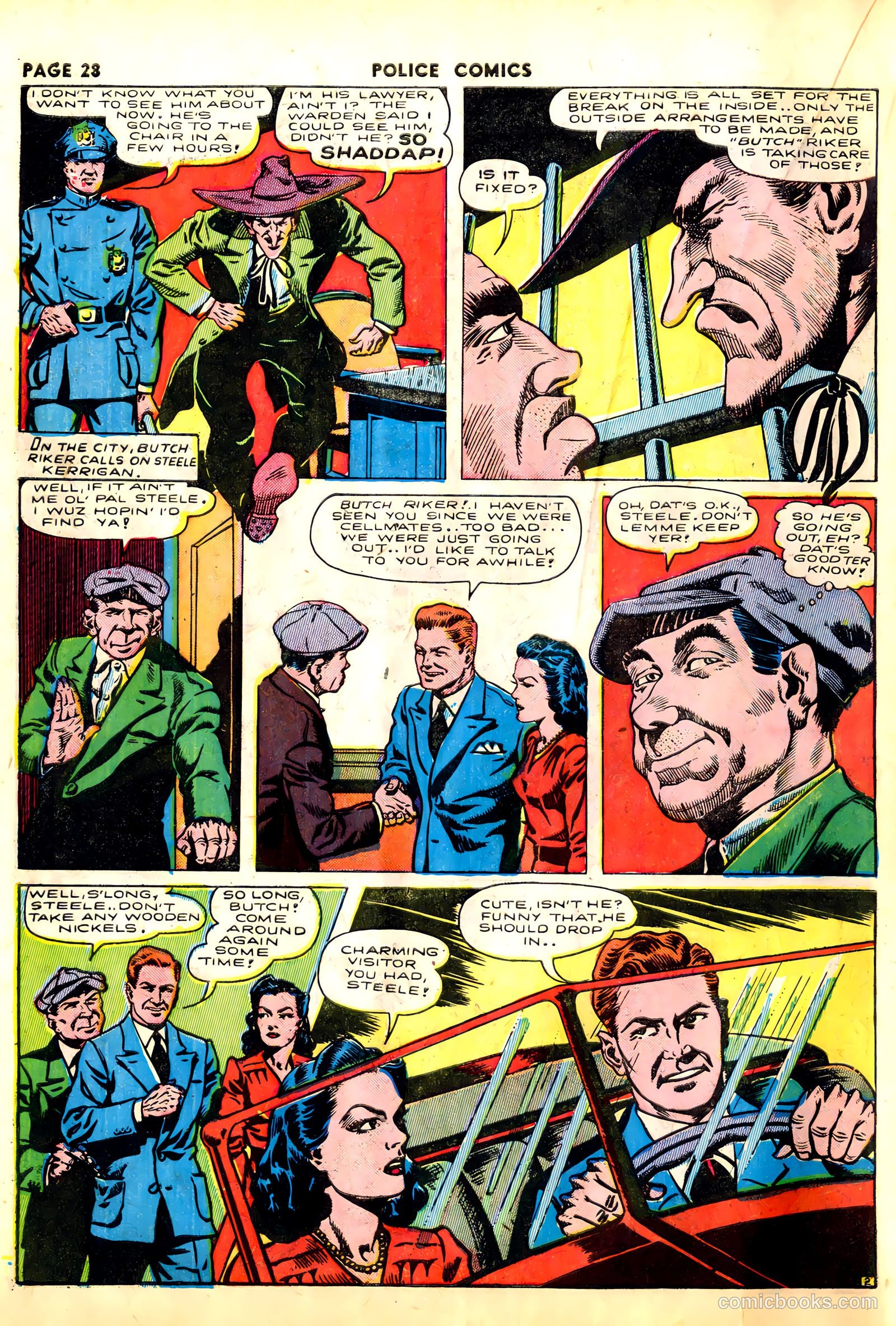 Police Comics #13 (1942) — page 30 of 68