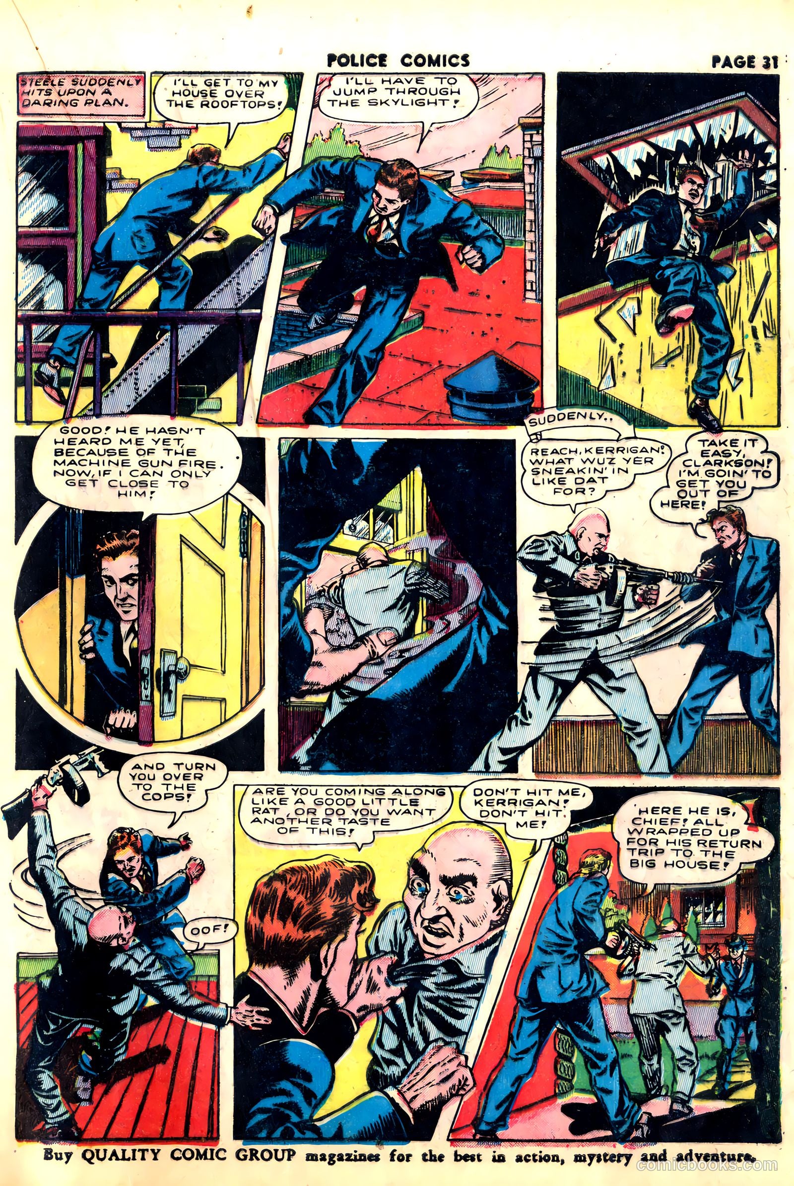 Police Comics #13 (1942) — page 33 of 68