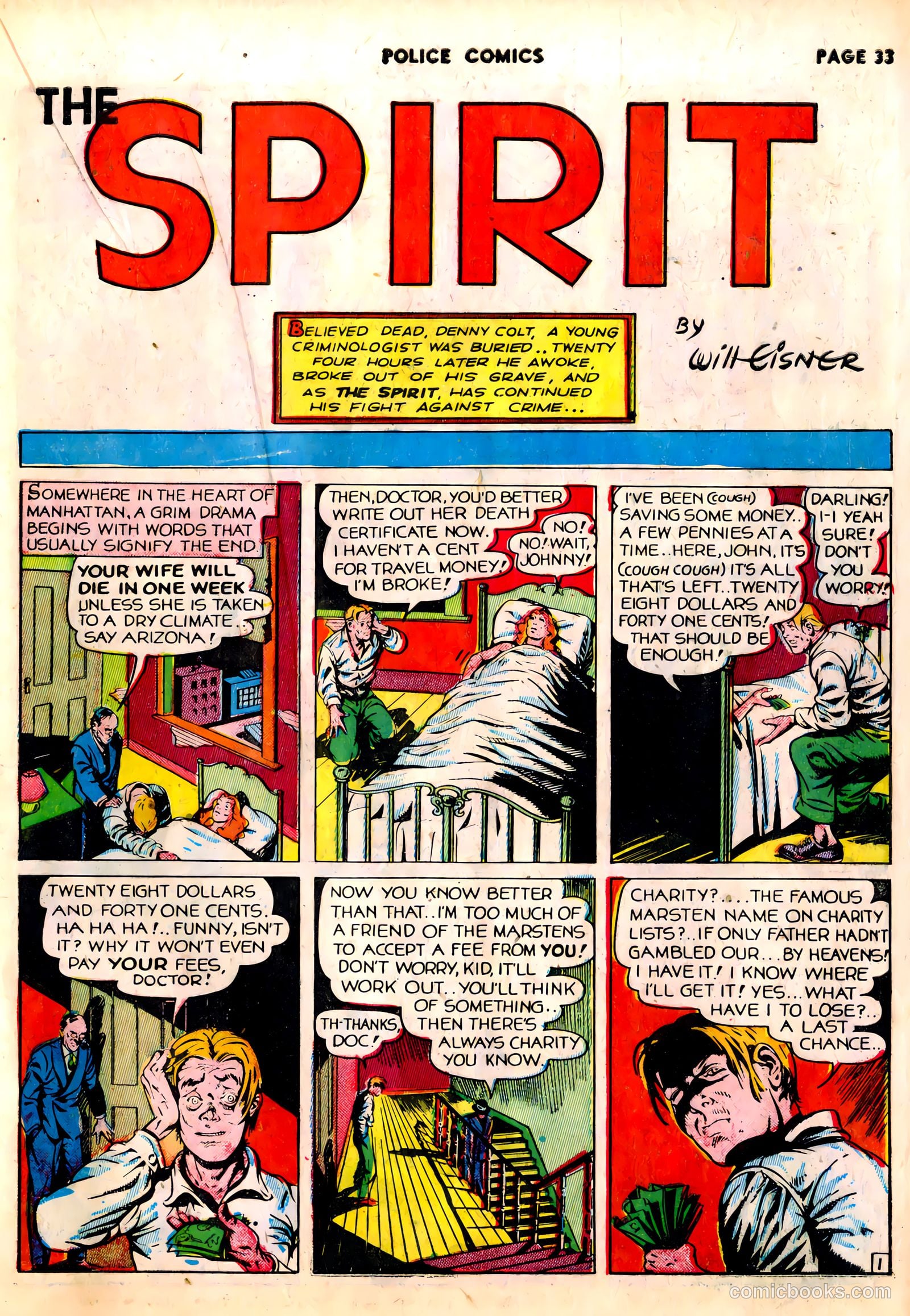 Police Comics #13 (1942) — page 35 of 68