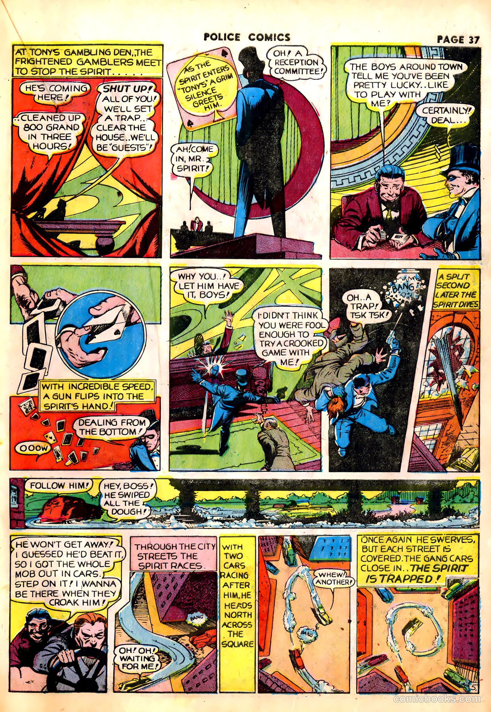Police Comics #13 (1942) — page 39 of 68