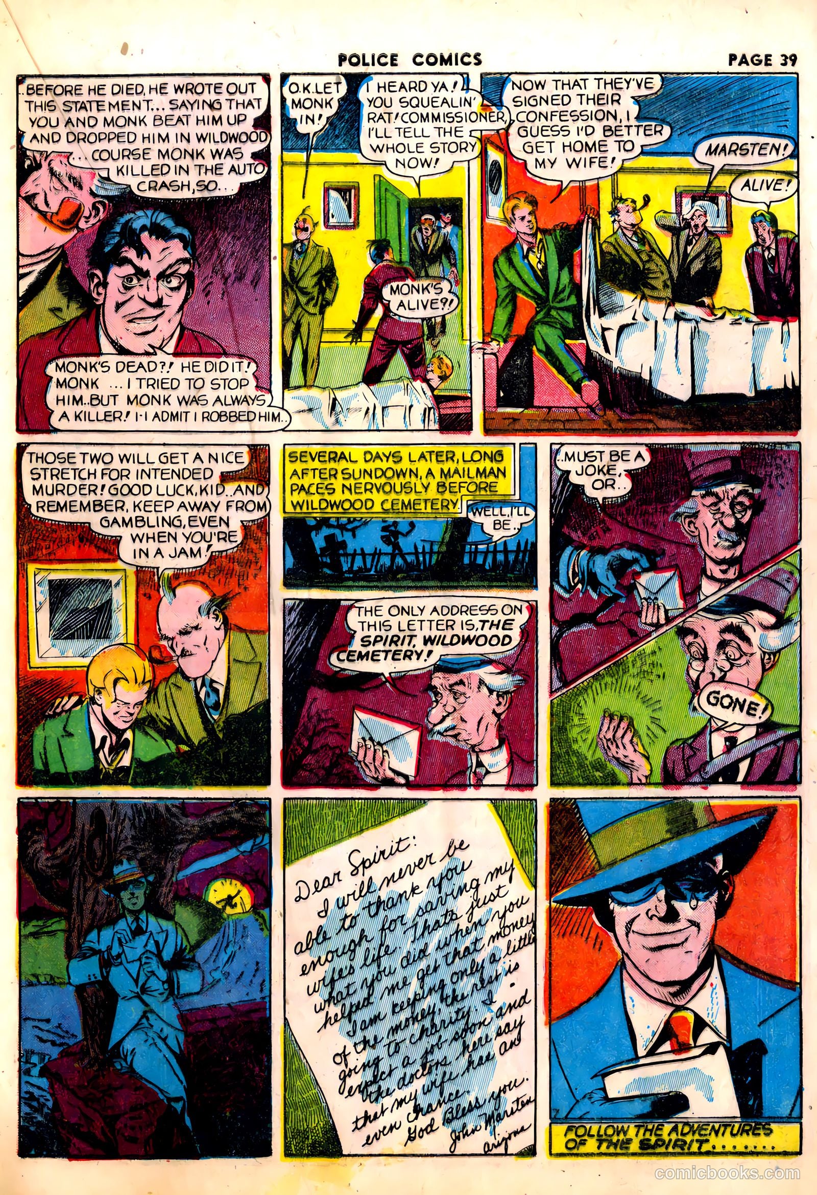 Police Comics #13 (1942) — page 41 of 68