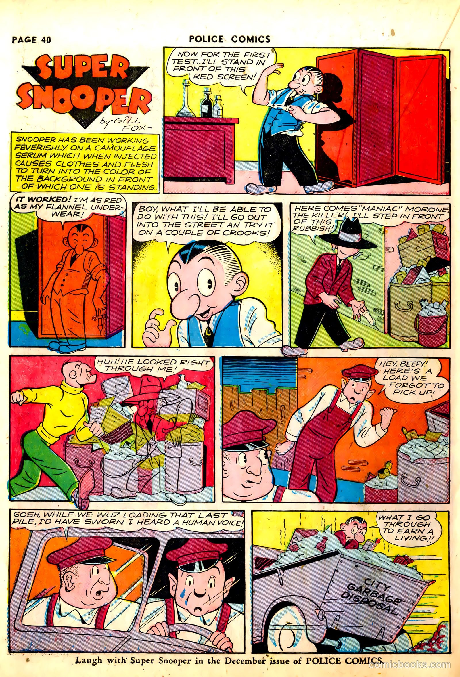 Police Comics #13 (1942) — page 42 of 68