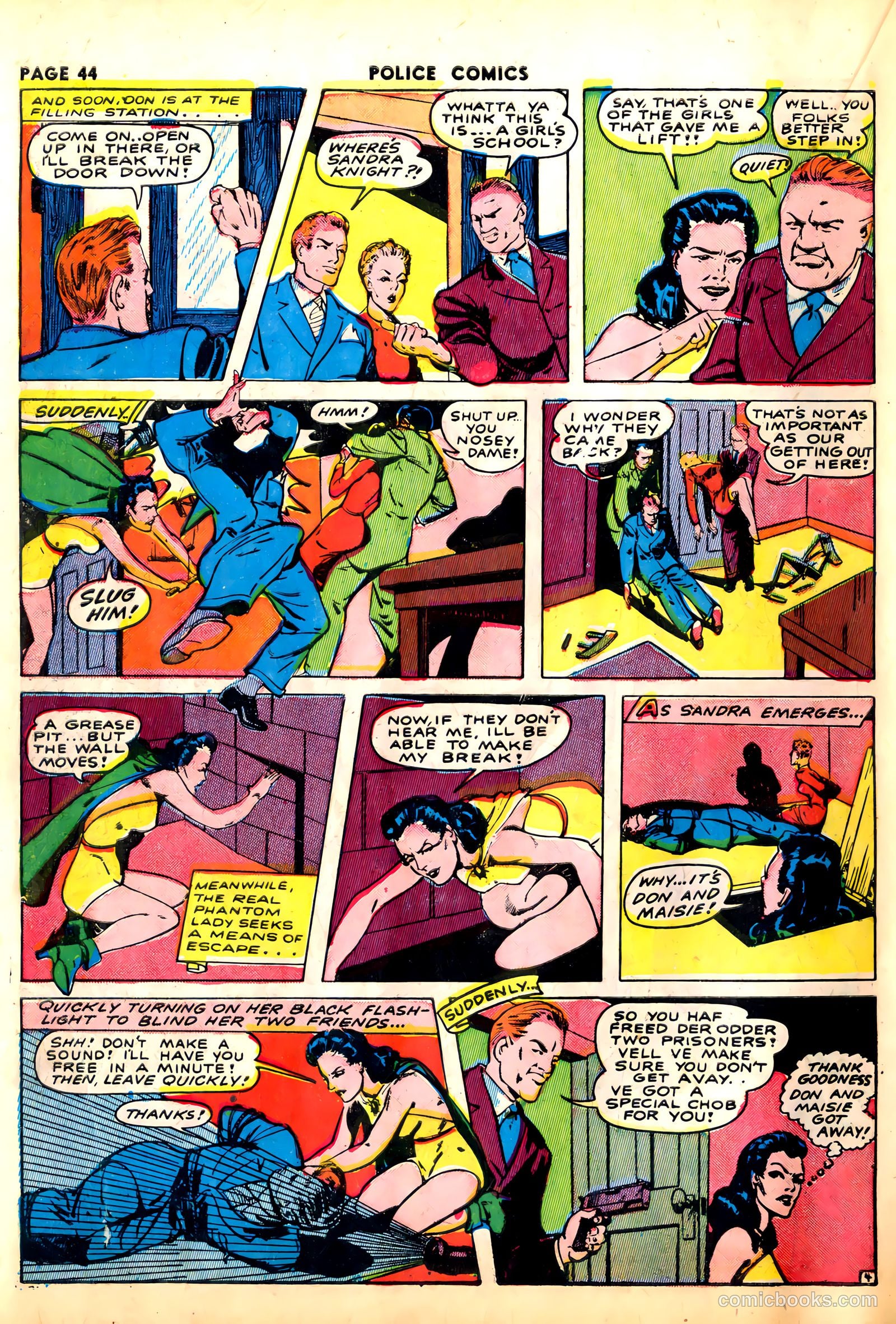 Police Comics #13 (1942) — page 46 of 68