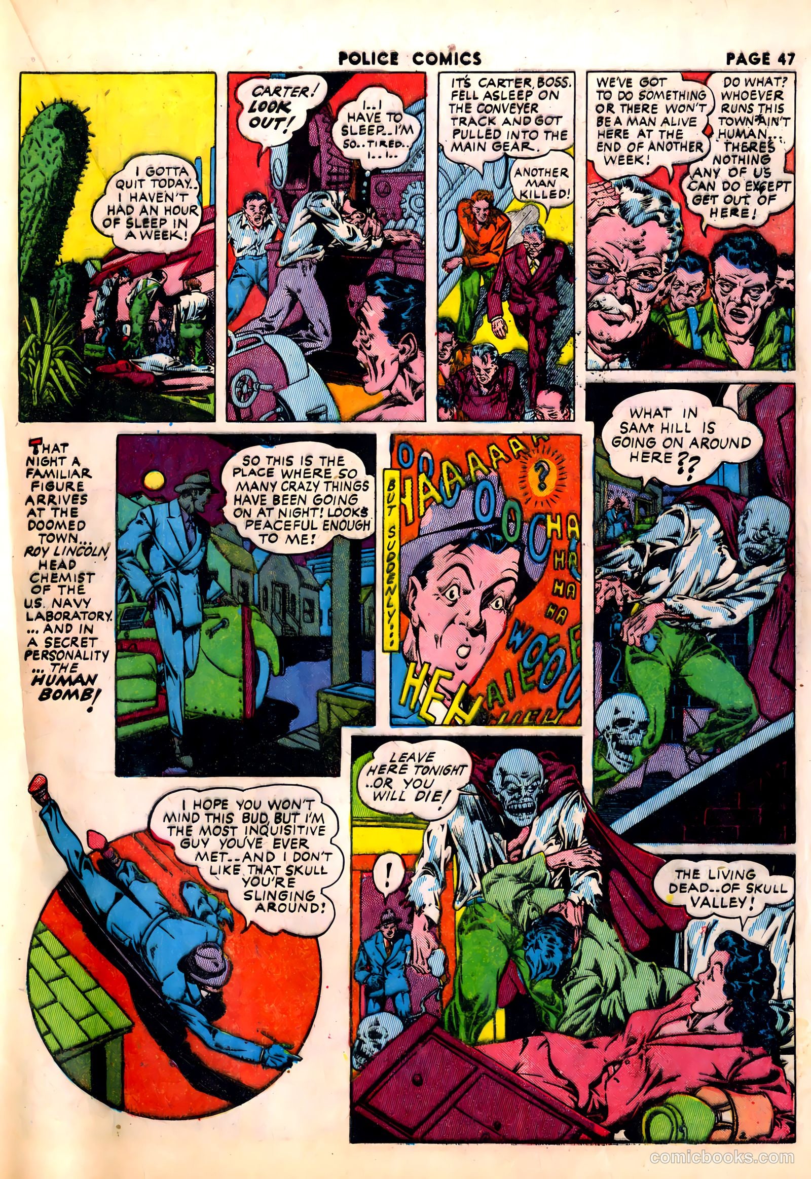 Police Comics #13 (1942) — page 49 of 68