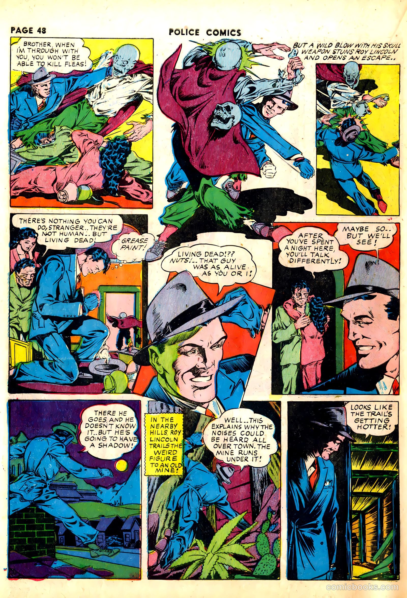 Police Comics #13 (1942) — page 50 of 68