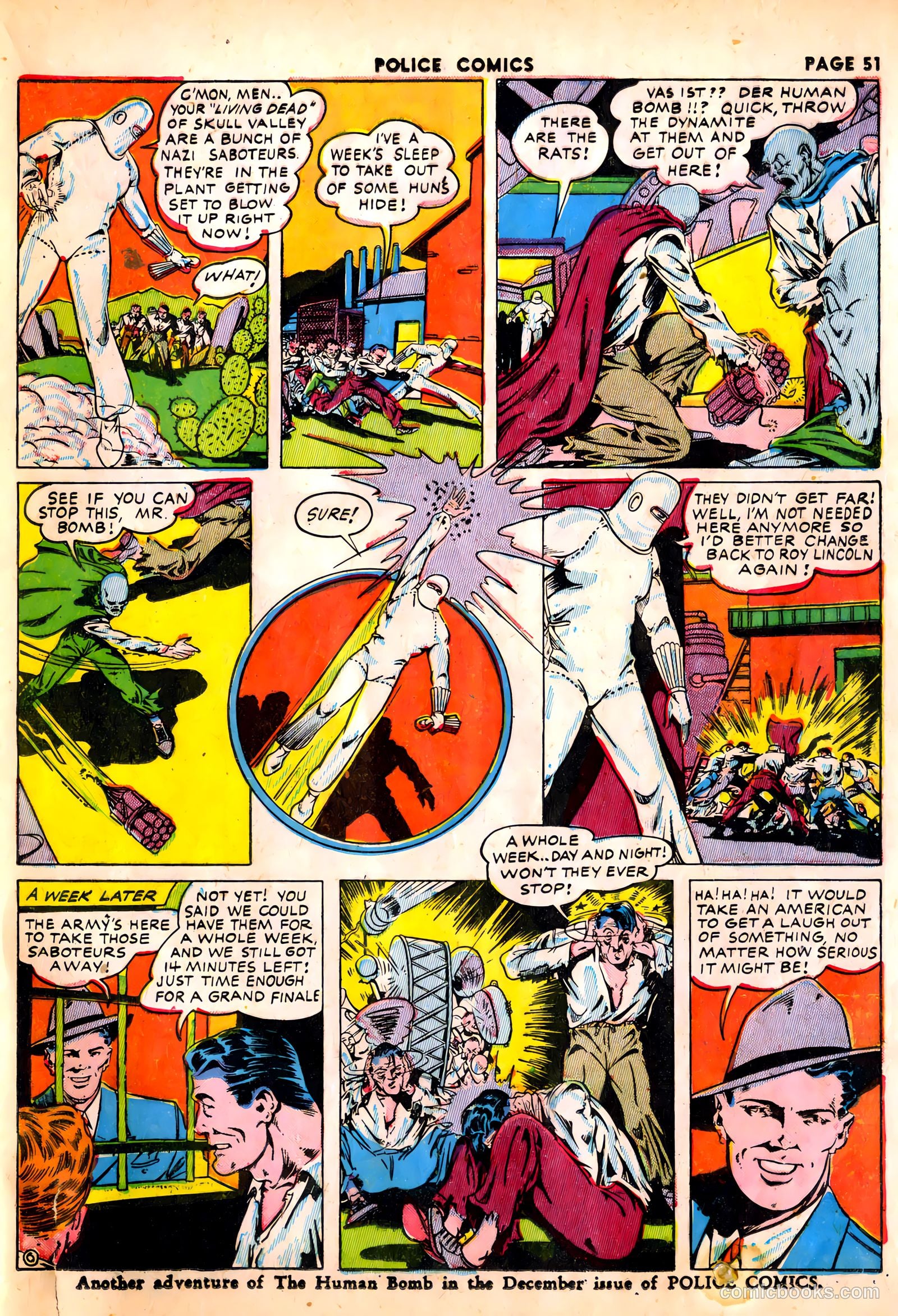 Police Comics #13 (1942) — page 53 of 68