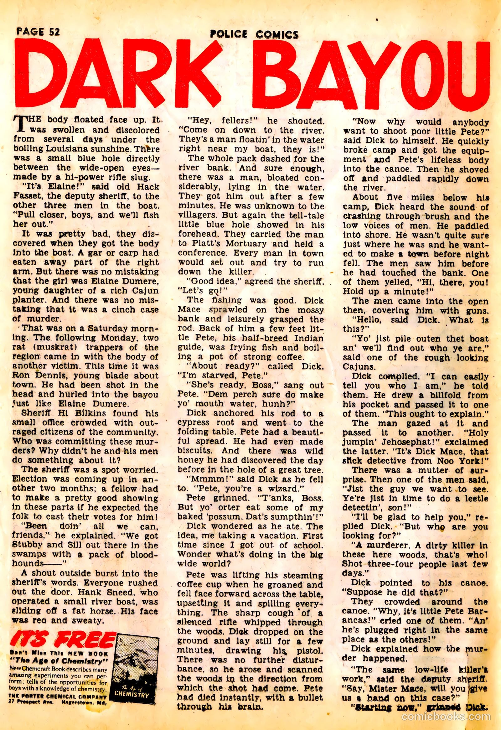Police Comics #13 (1942) — page 54 of 68