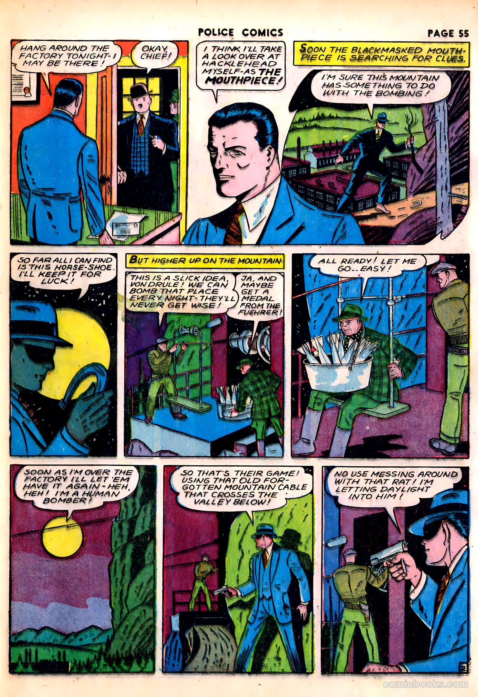 Police Comics #13 (1942) — page 57 of 68