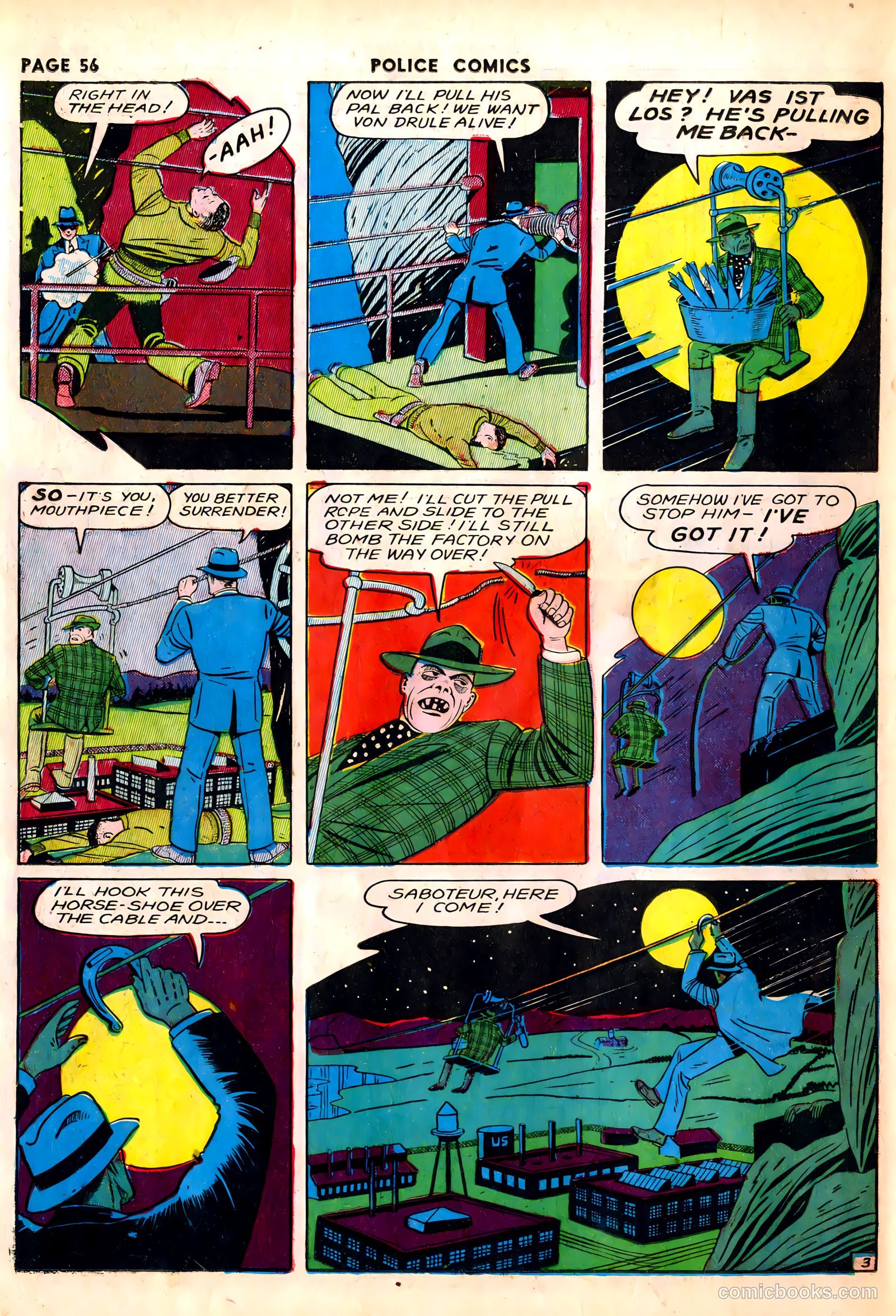 Police Comics #13 (1942) — page 58 of 68