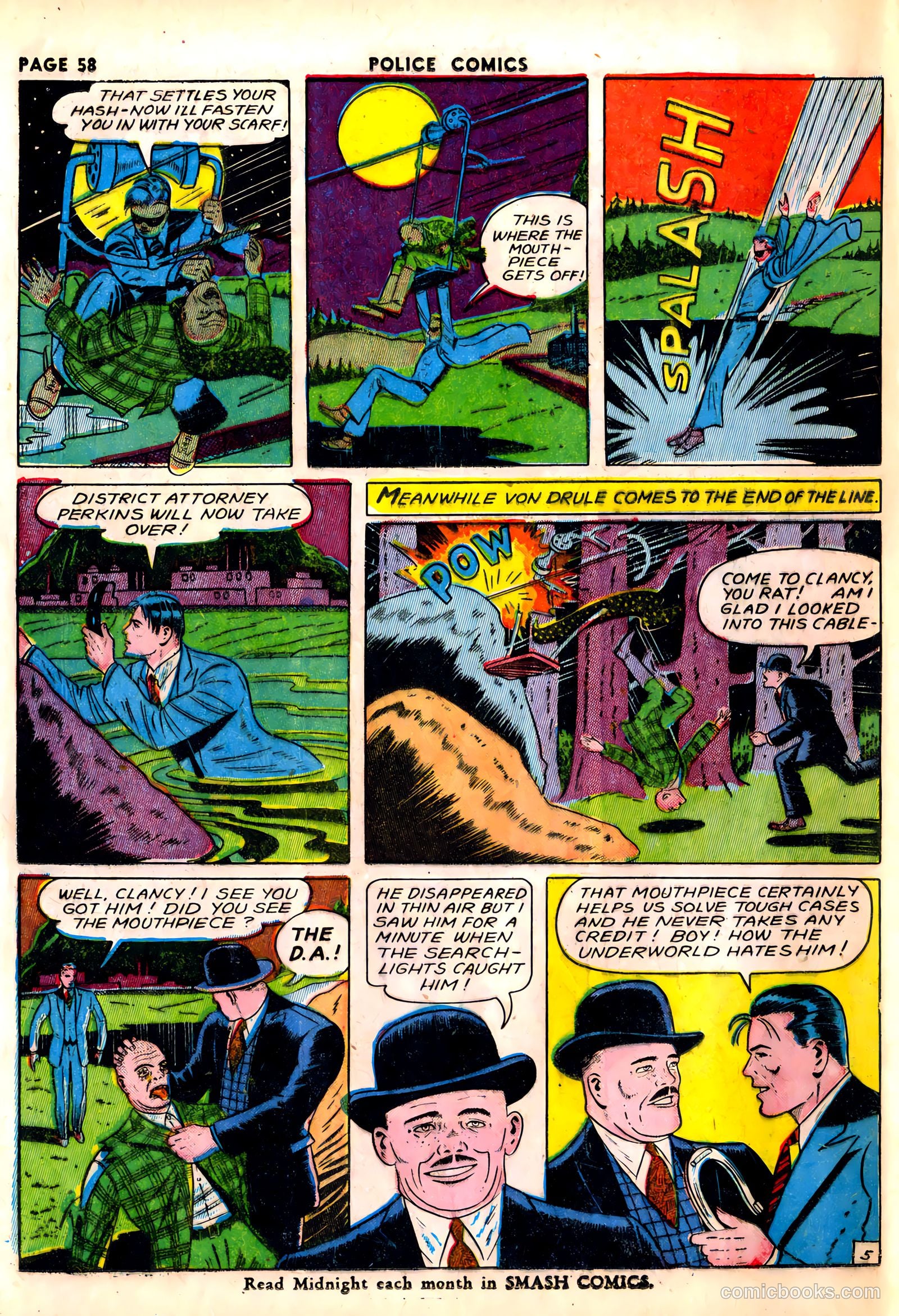Police Comics #13 (1942) — page 60 of 68