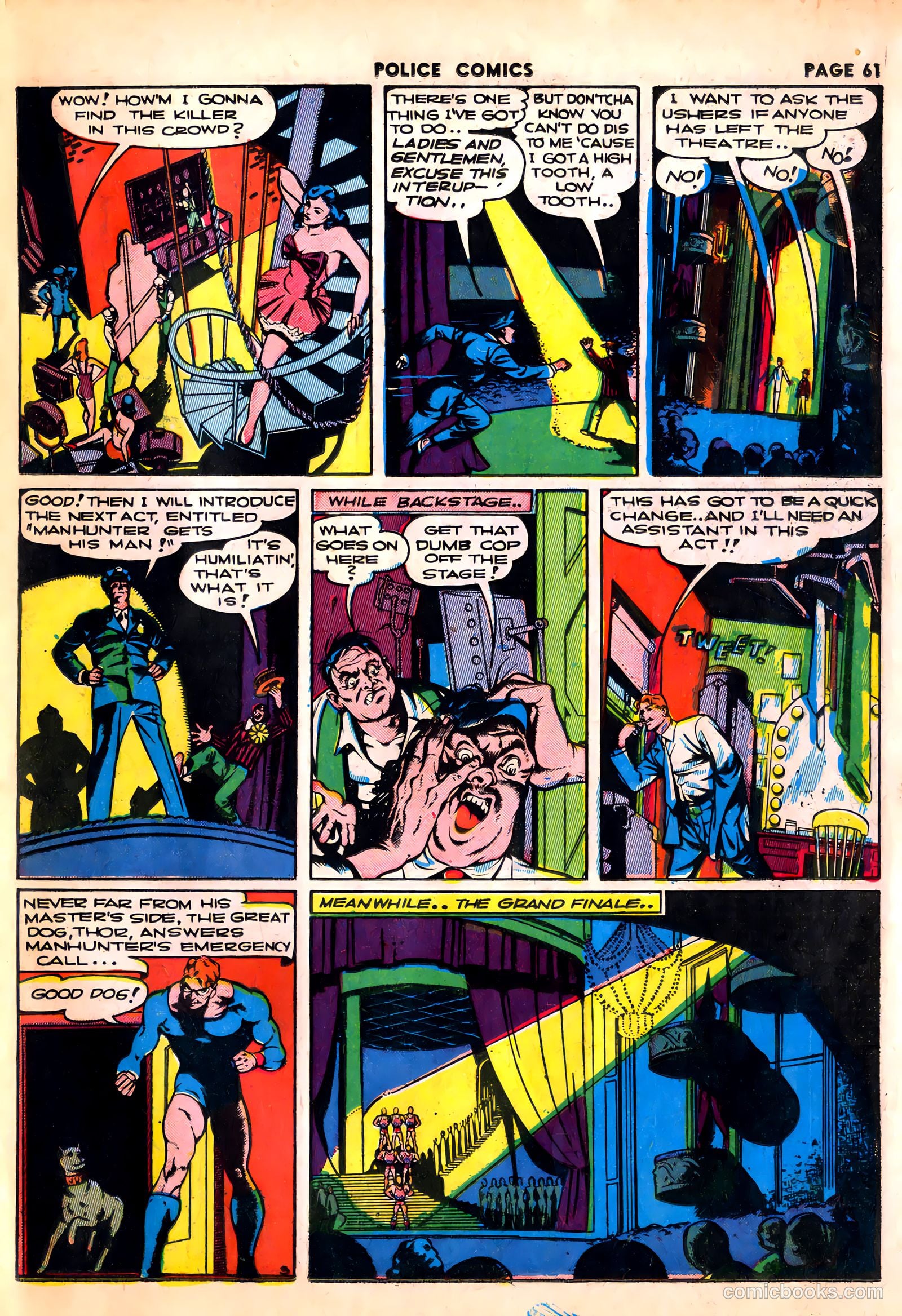 Police Comics #13 (1942) — page 63 of 68