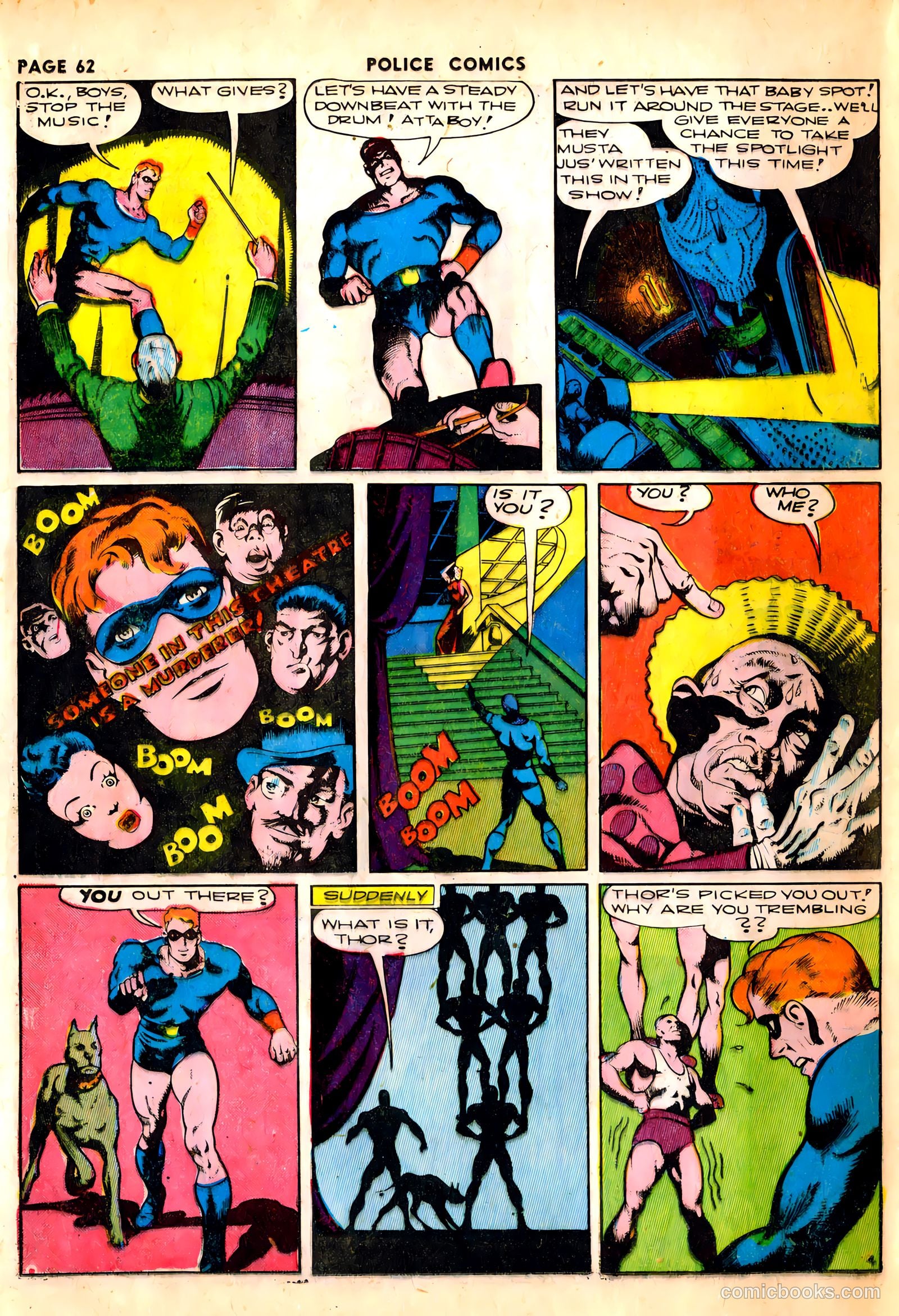 Police Comics #13 (1942) — page 64 of 68