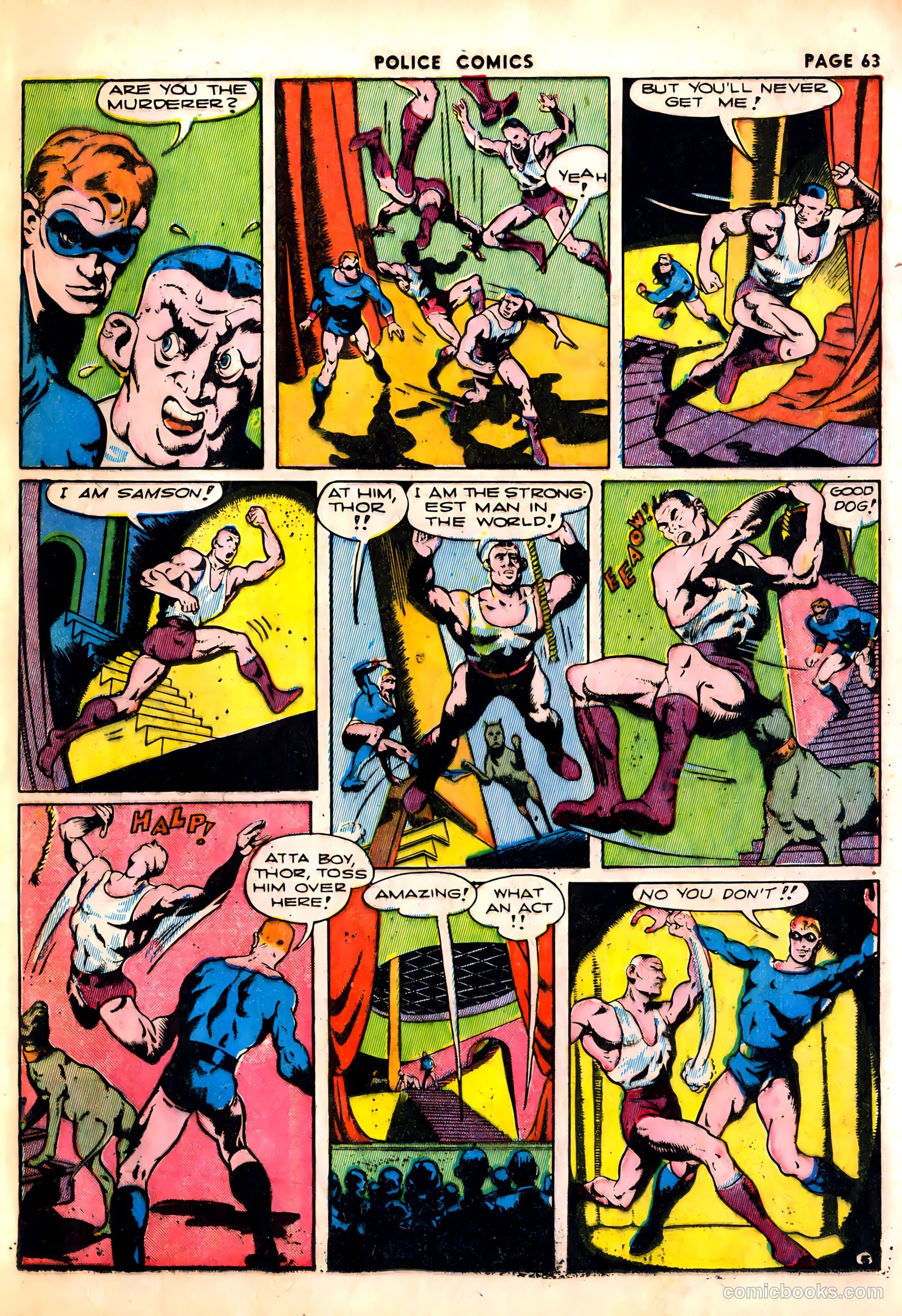 Police Comics #13 (1942) — page 65 of 68