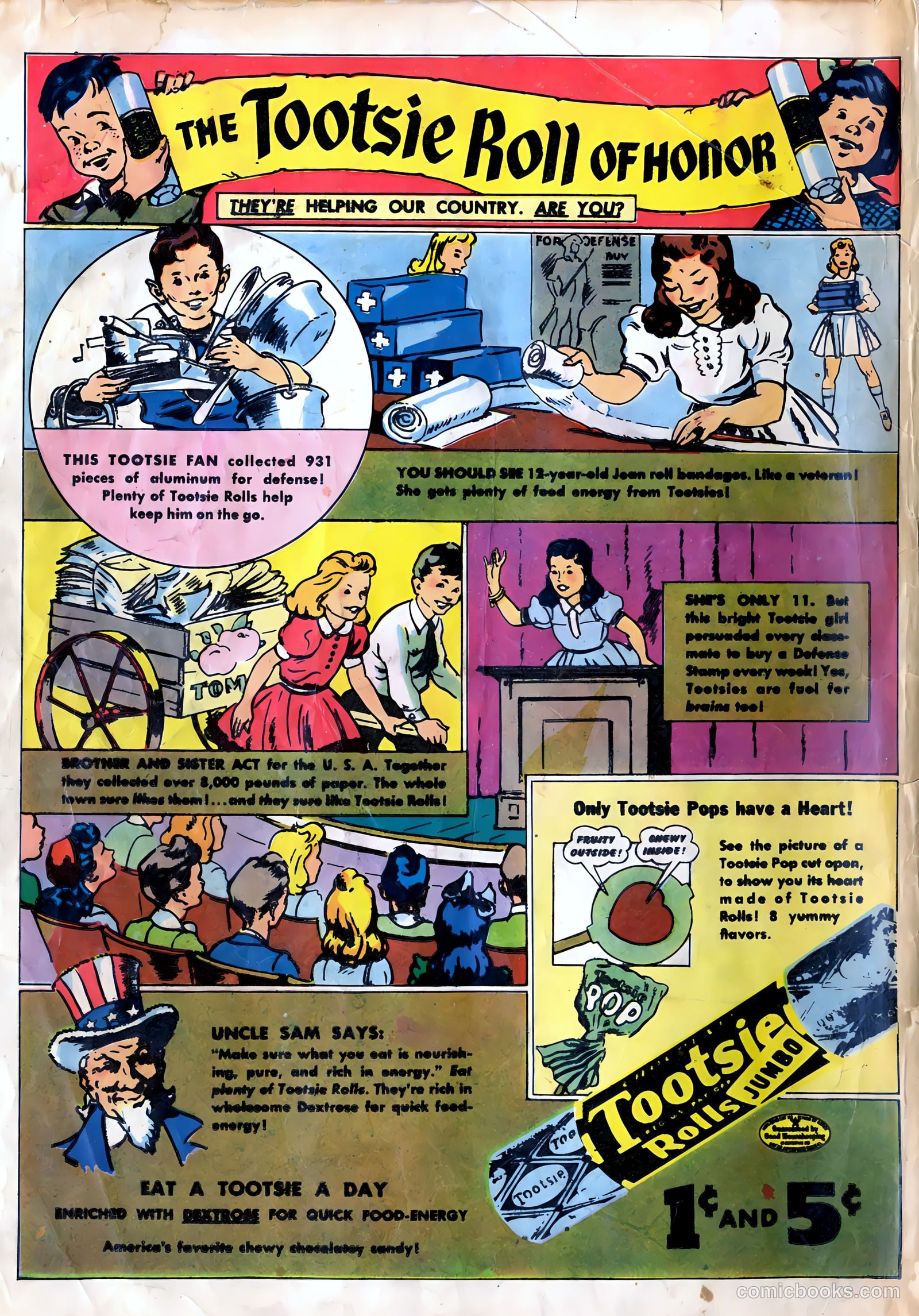 Police Comics #13 (1942) — page 68 of 68