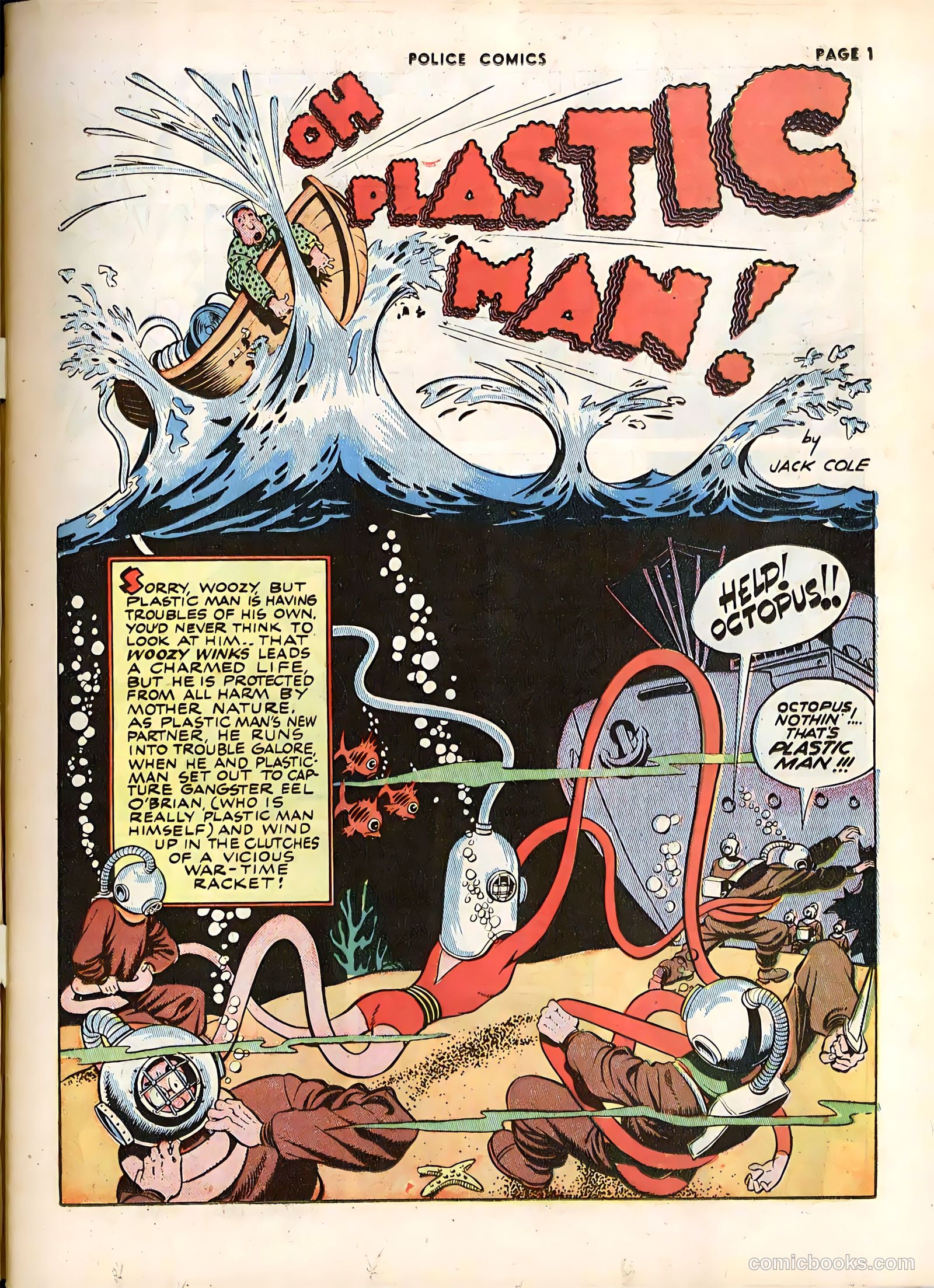 Police Comics #14 (1942) — page 3 of 68