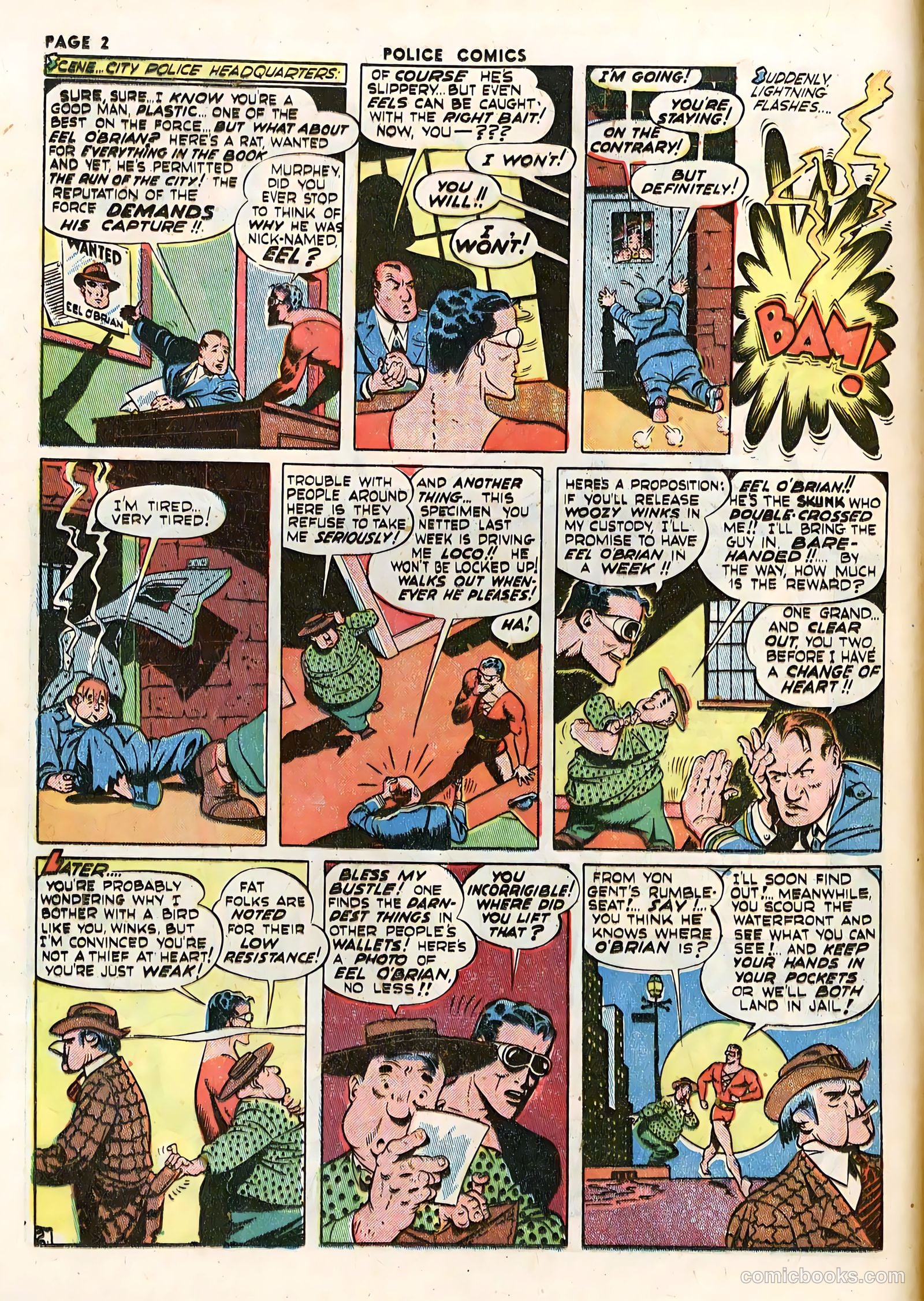 Police Comics #14 (1942) — page 4 of 68
