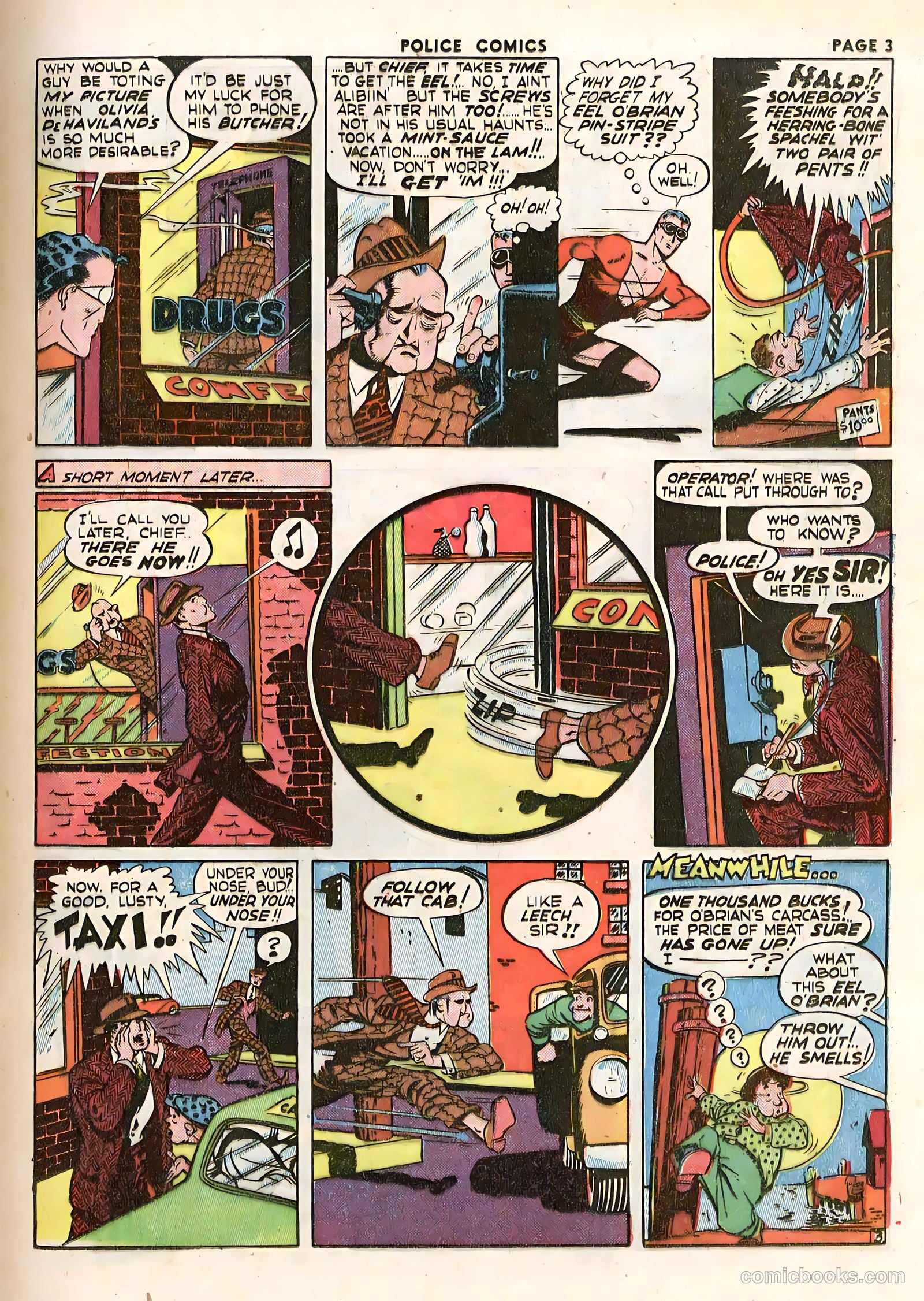 Police Comics #14 (1942) — page 5 of 68