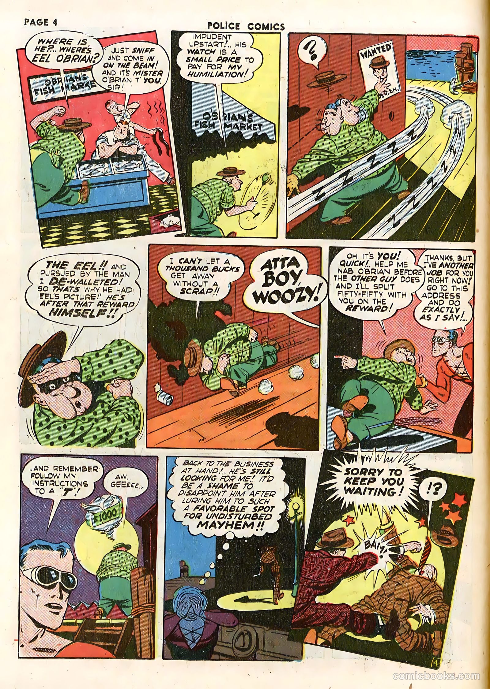 Police Comics #14 (1942) — page 6 of 68