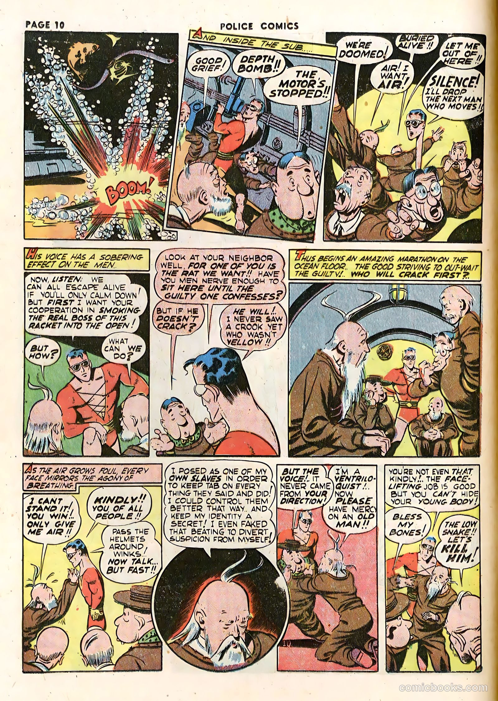 Police Comics #14 (1942) — page 12 of 68