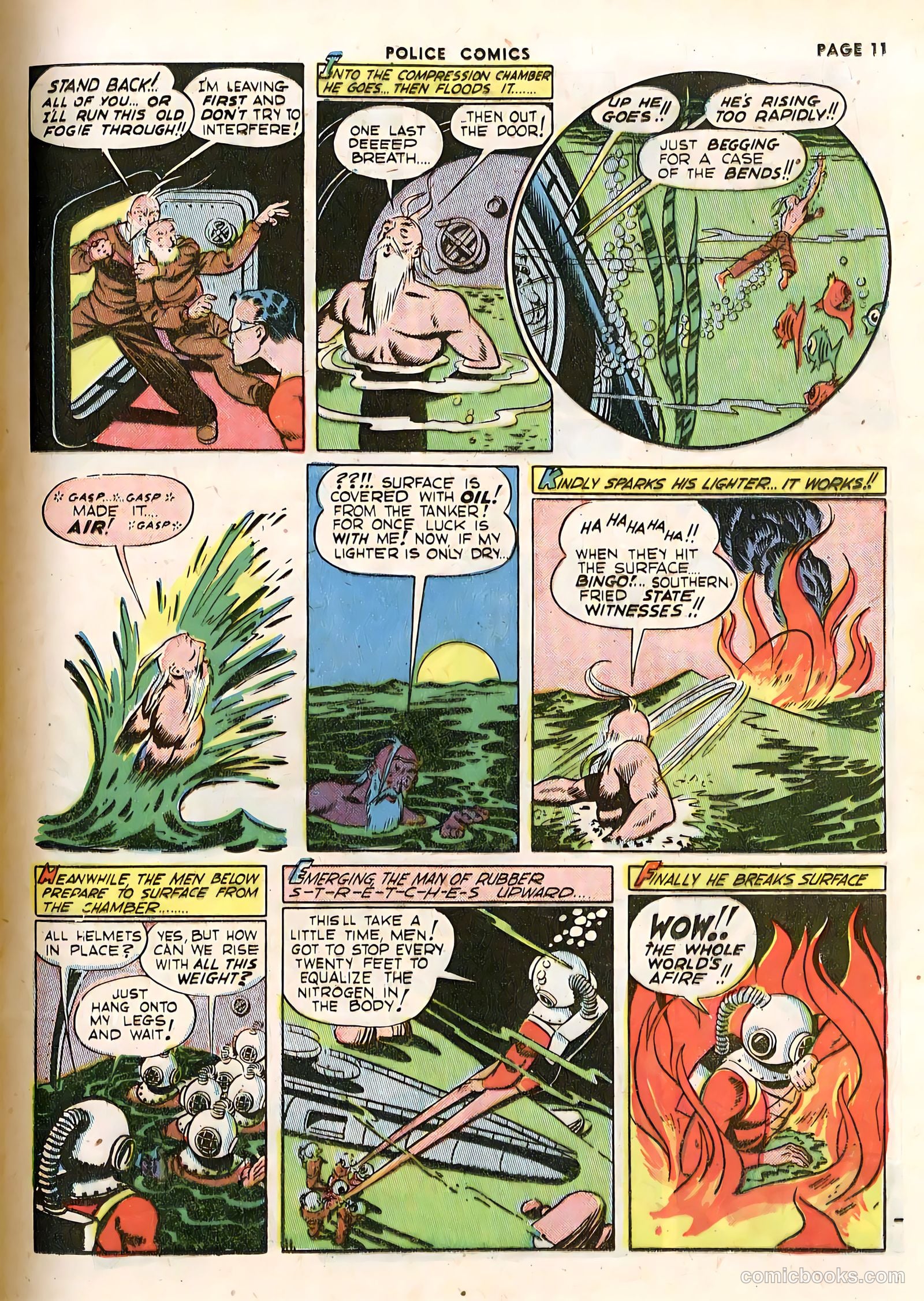 Police Comics #14 (1942) — page 13 of 68