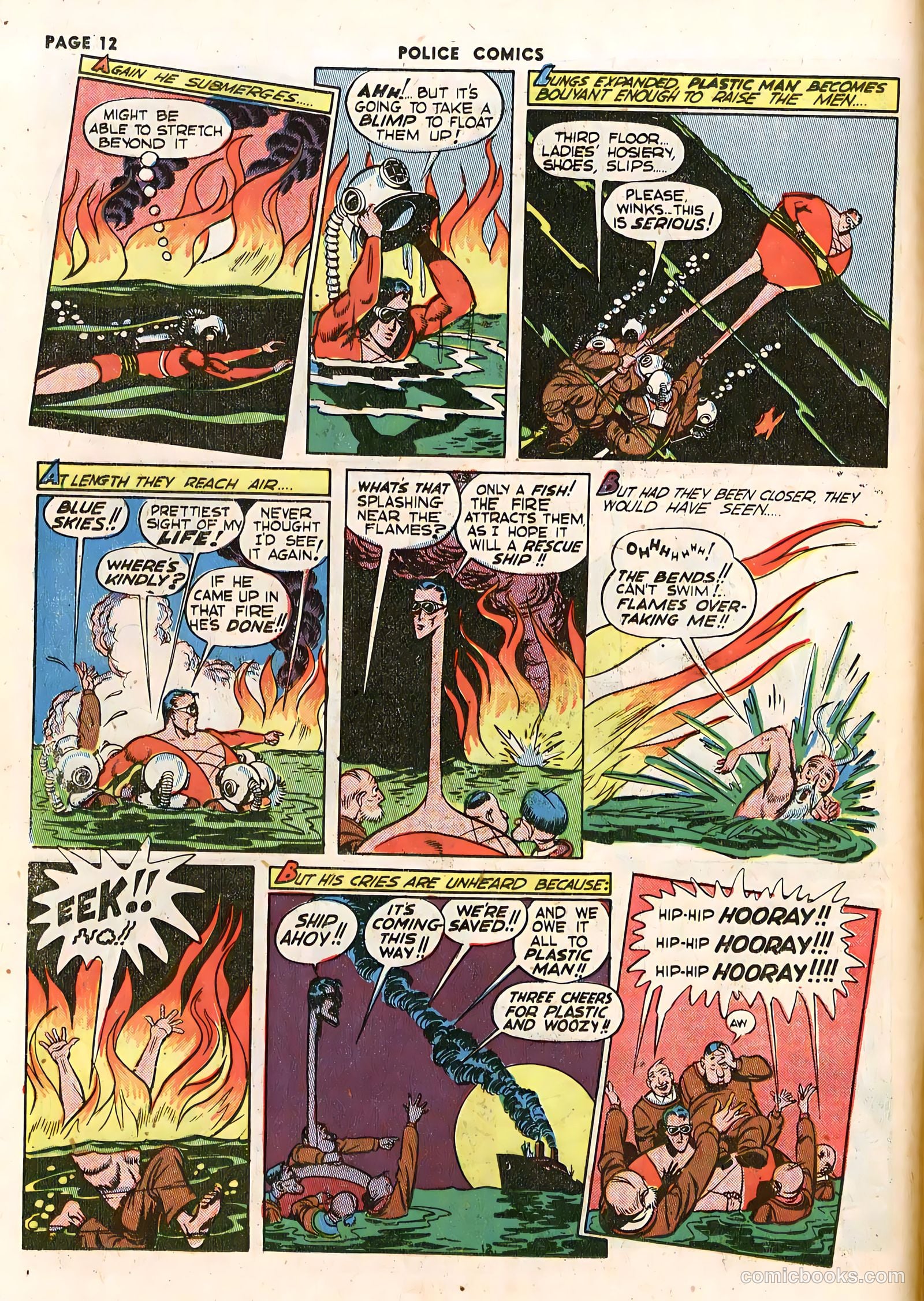 Police Comics #14 (1942) — page 14 of 68