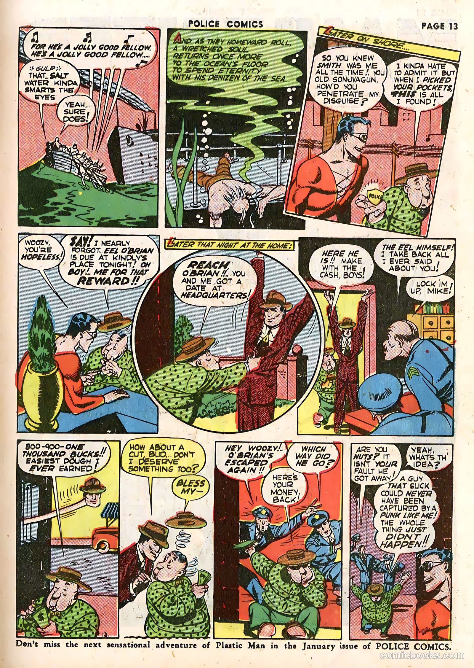 Police Comics #14 (1942) — page 15 of 68