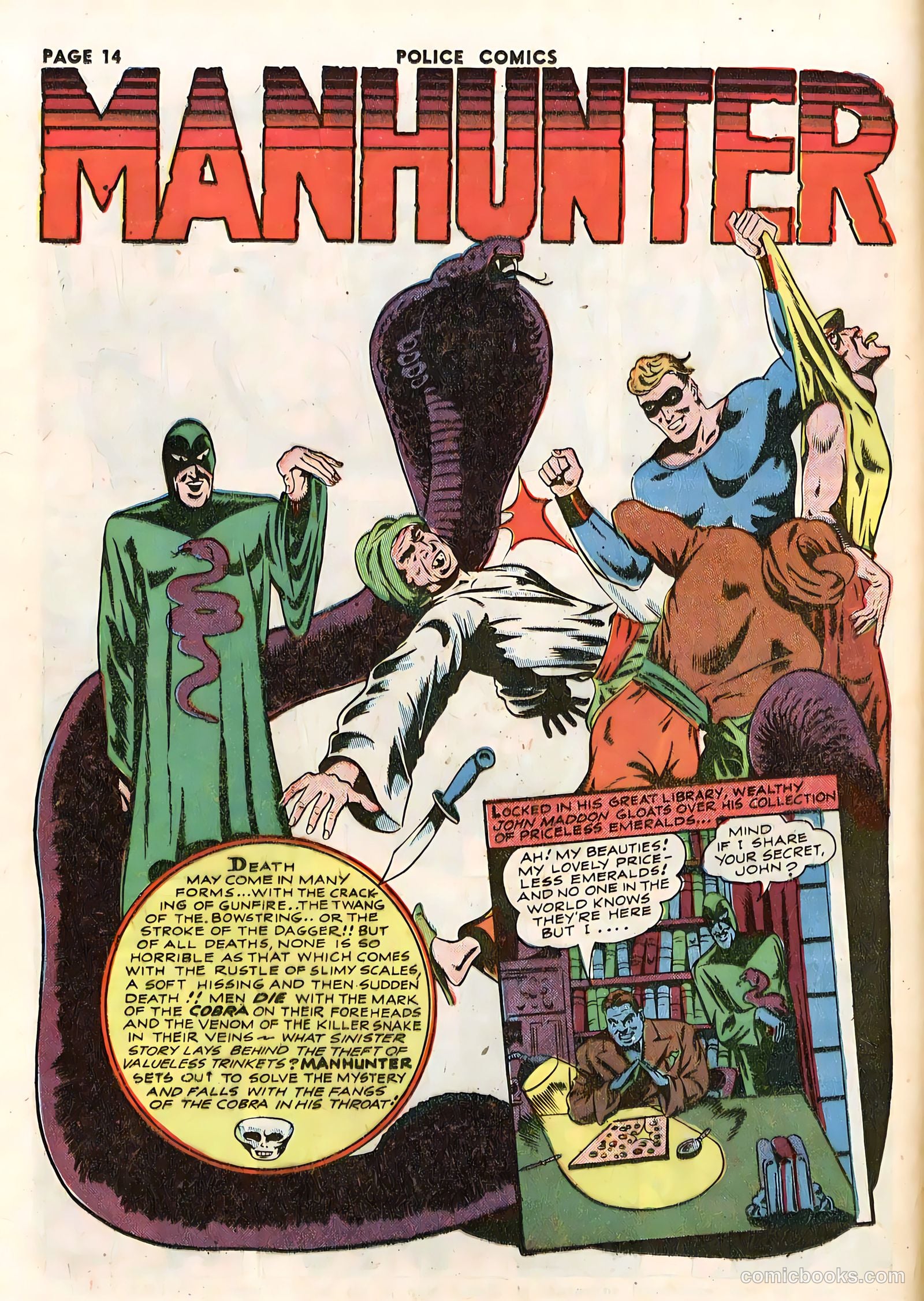 Police Comics #14 (1942) — page 16 of 68