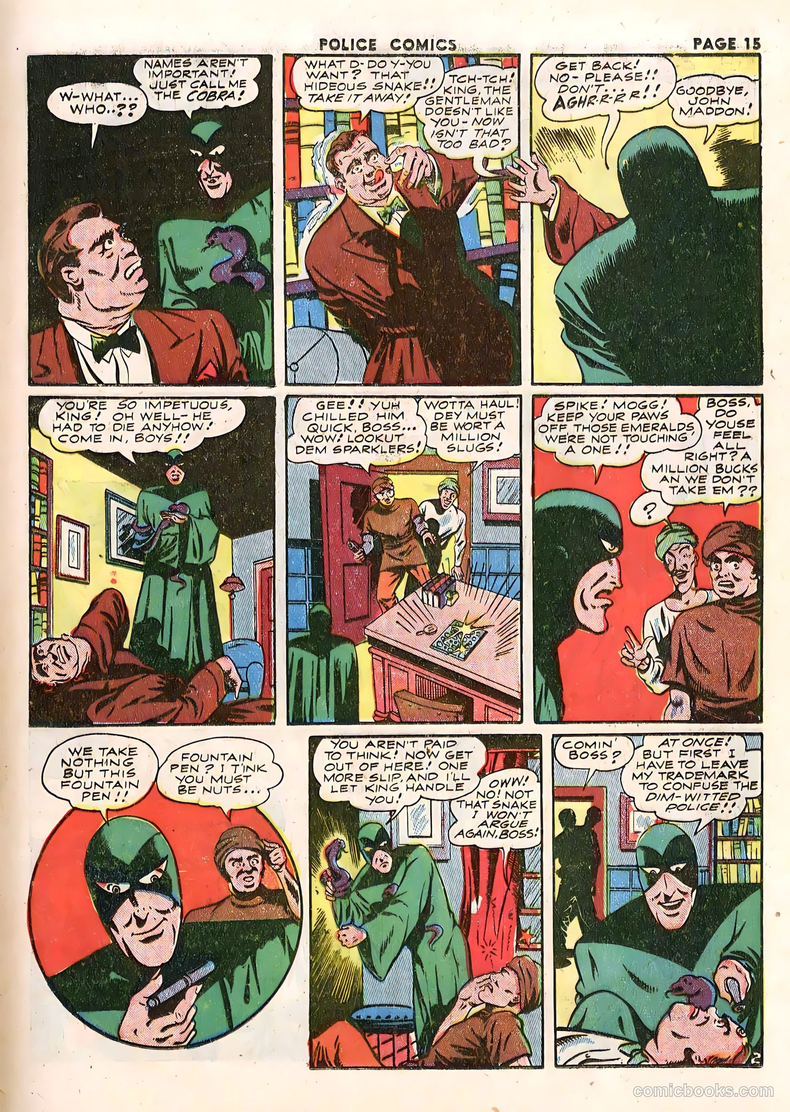 Police Comics #14 (1942) — page 17 of 68