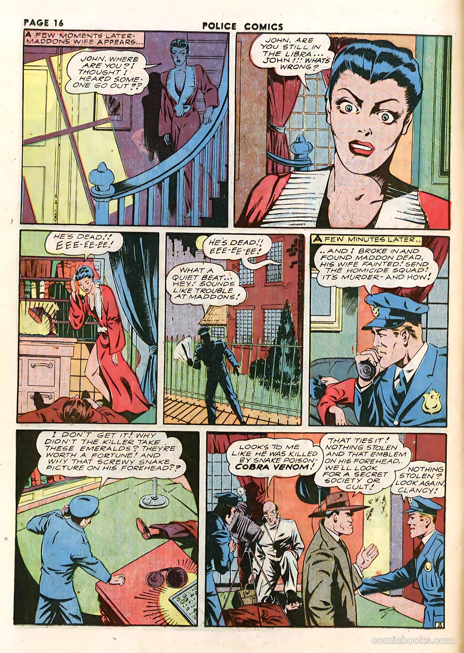 Police Comics #14 (1942) — page 18 of 68