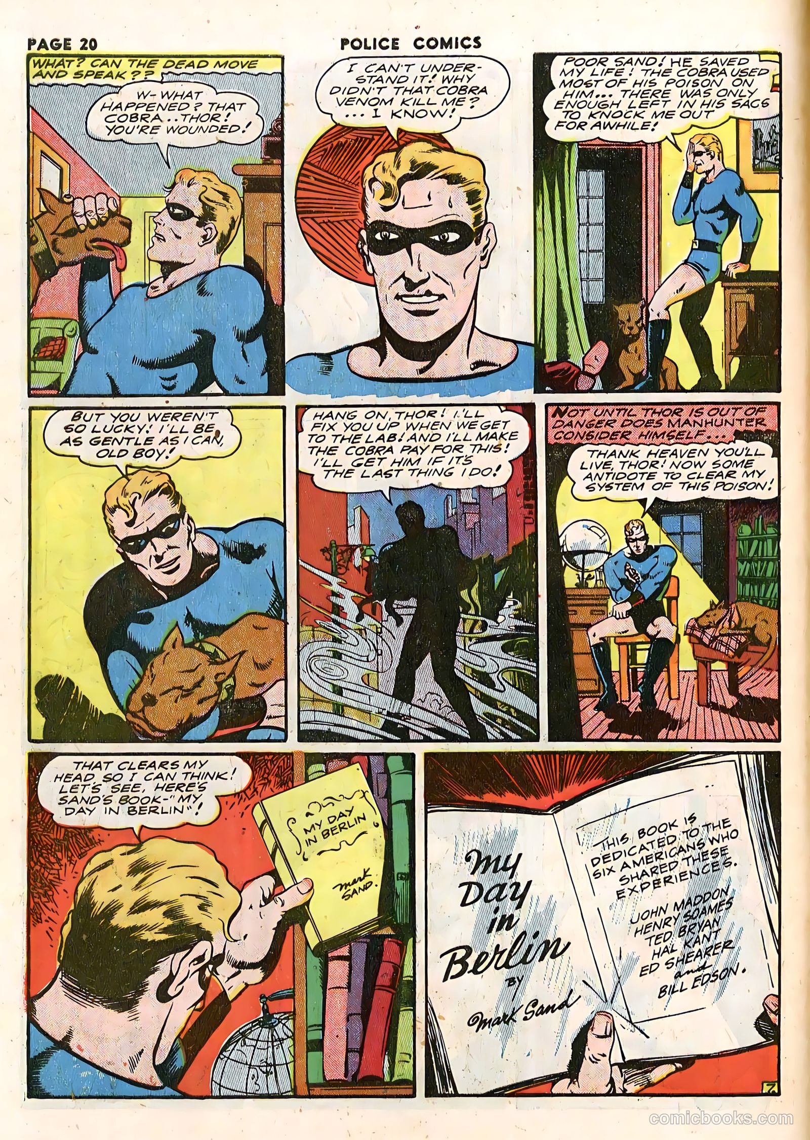 Police Comics #14 (1942) — page 22 of 68