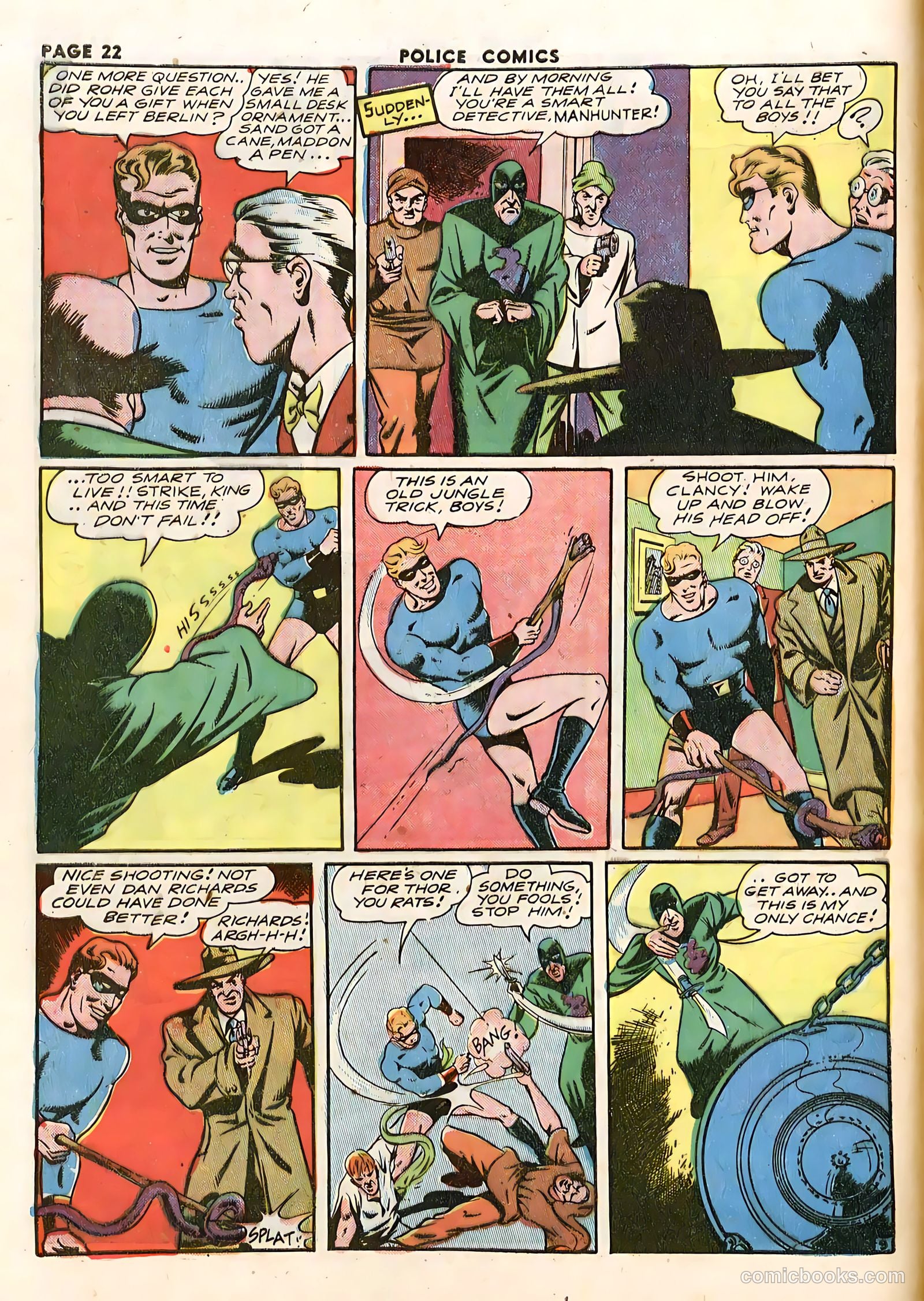 Police Comics #14 (1942) — page 24 of 68
