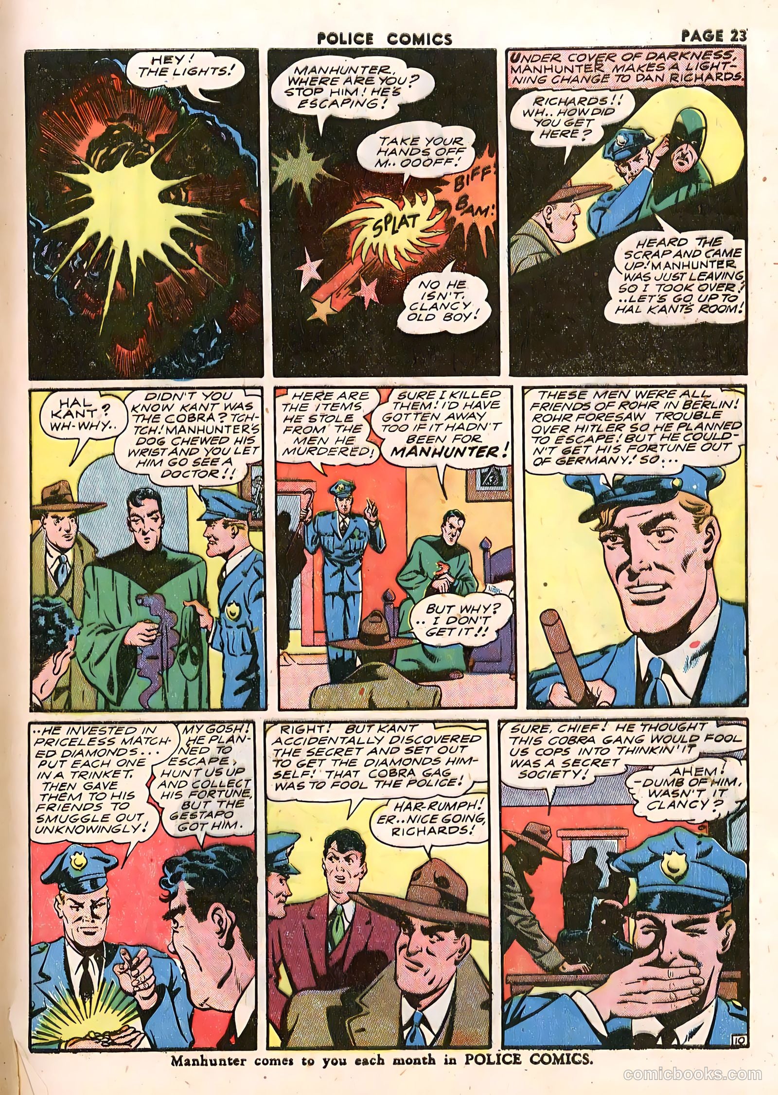 Police Comics #14 (1942) — page 25 of 68